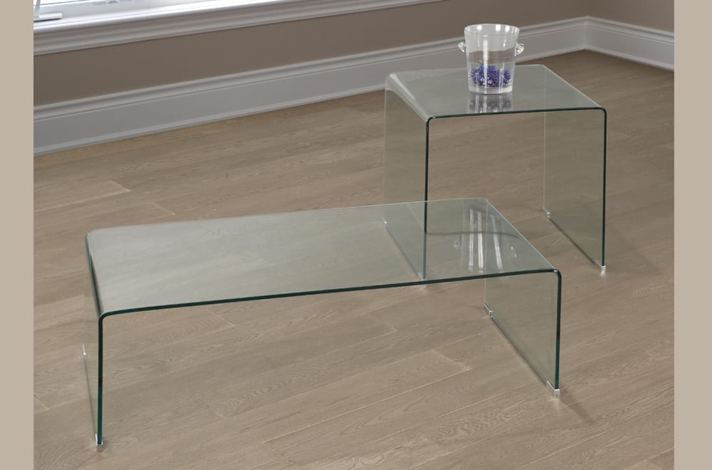3PC Glass Coffee Table Set 5600