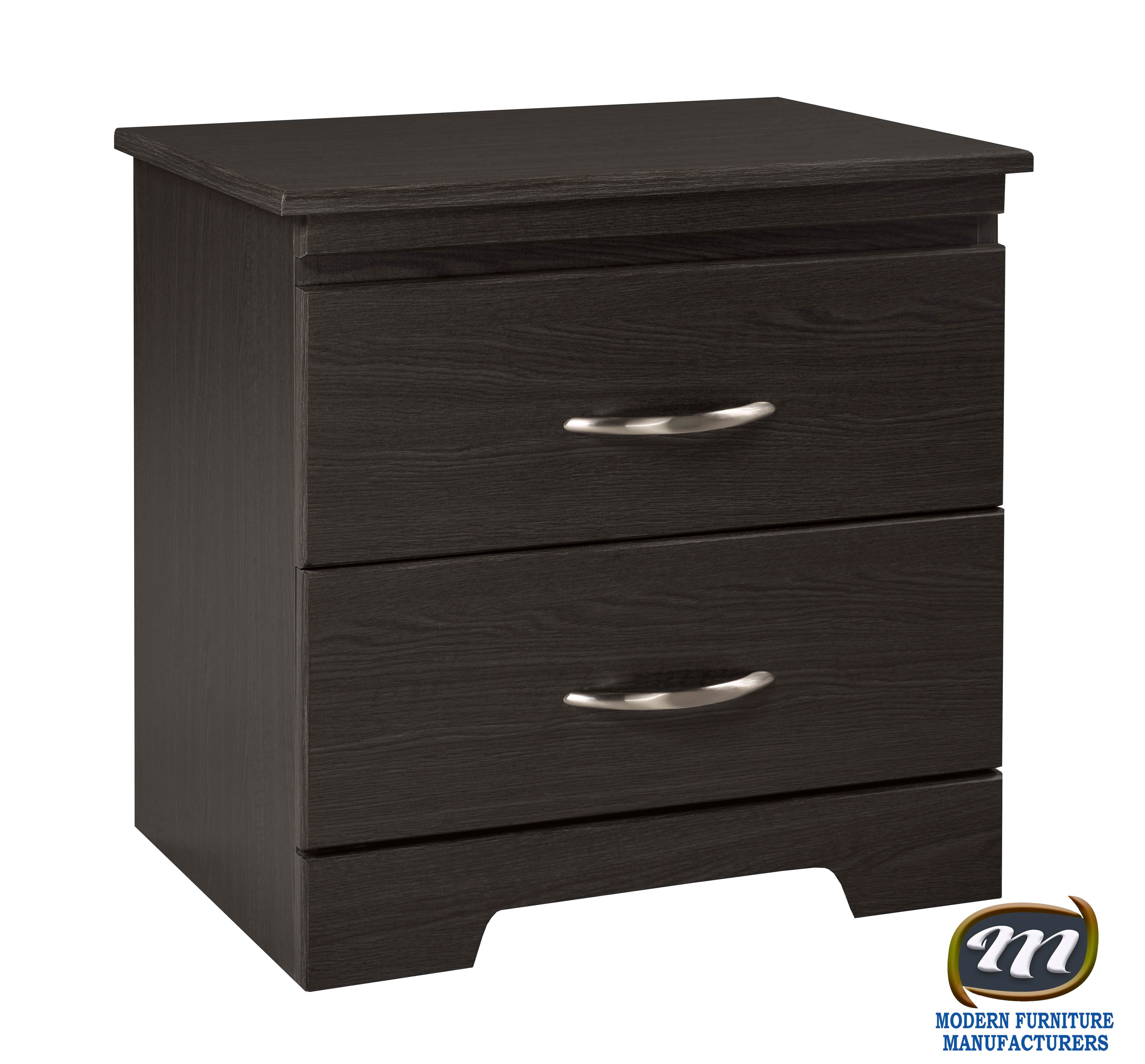 Two tone 6 PC Bedroom Set Tuxedo & Silver 6600