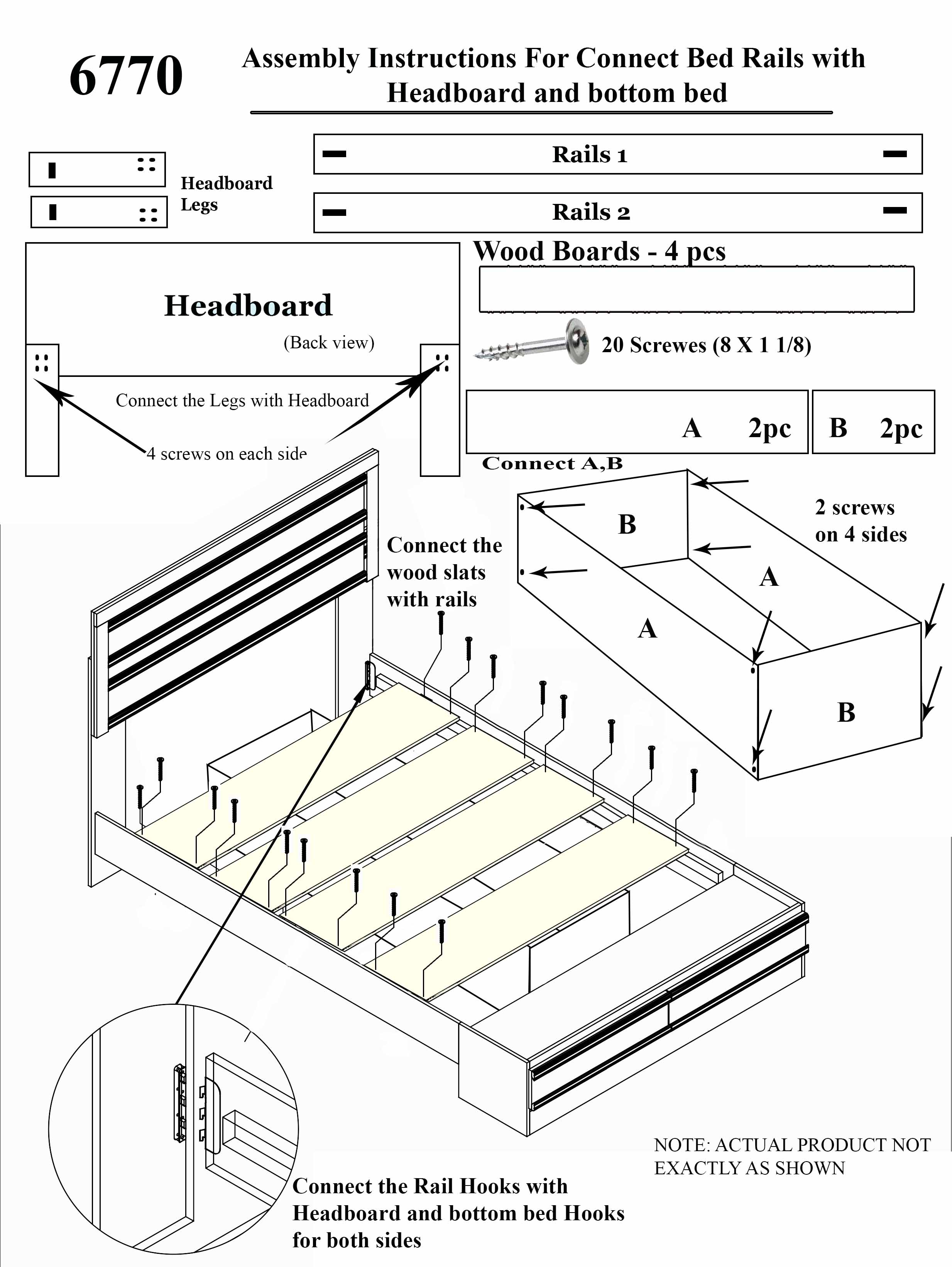 Canadian Made 6 PC Bedroom Set 6770