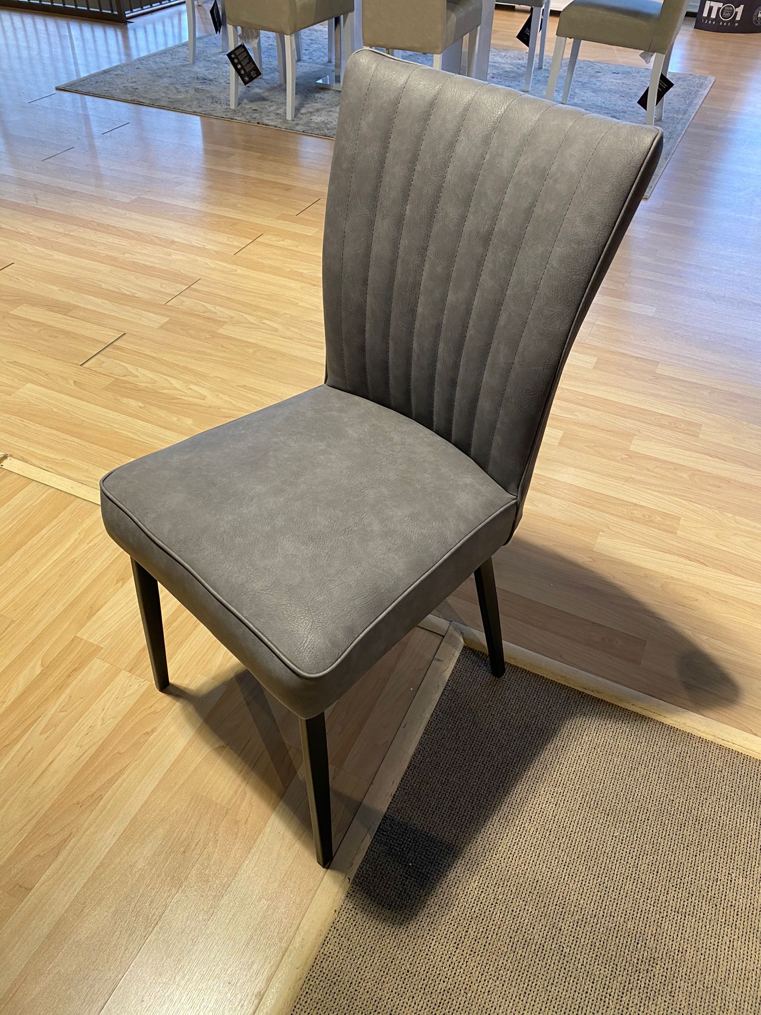 Barcelona Grey & White Extendable Dining Set 6841