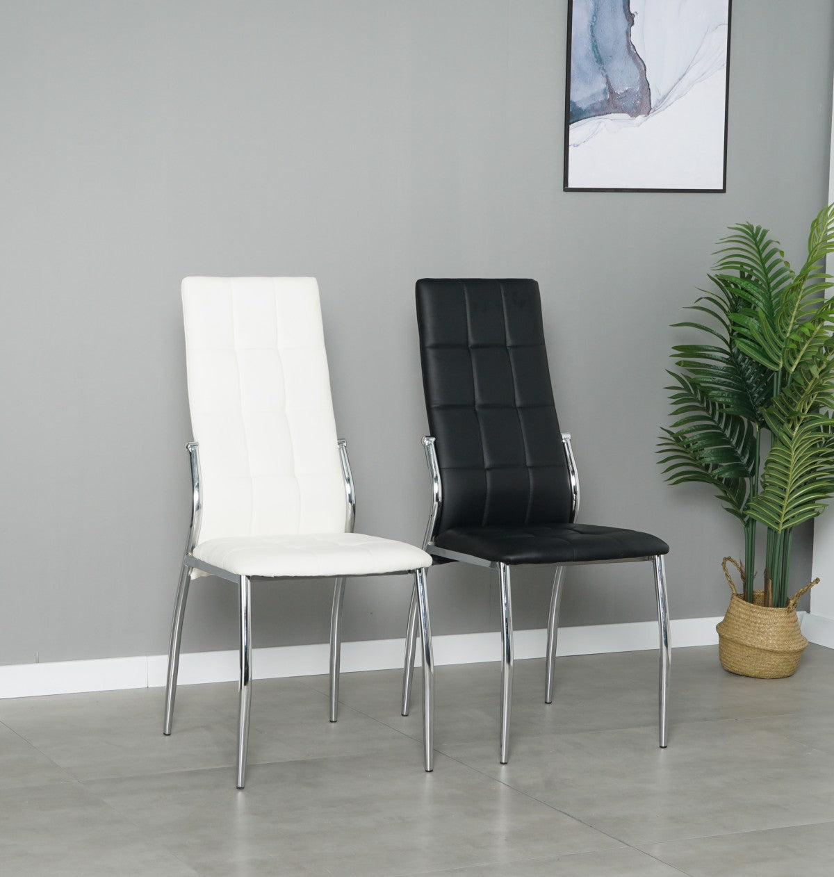 Black Dining Chairs Set Of 4 DC1142-BLK
