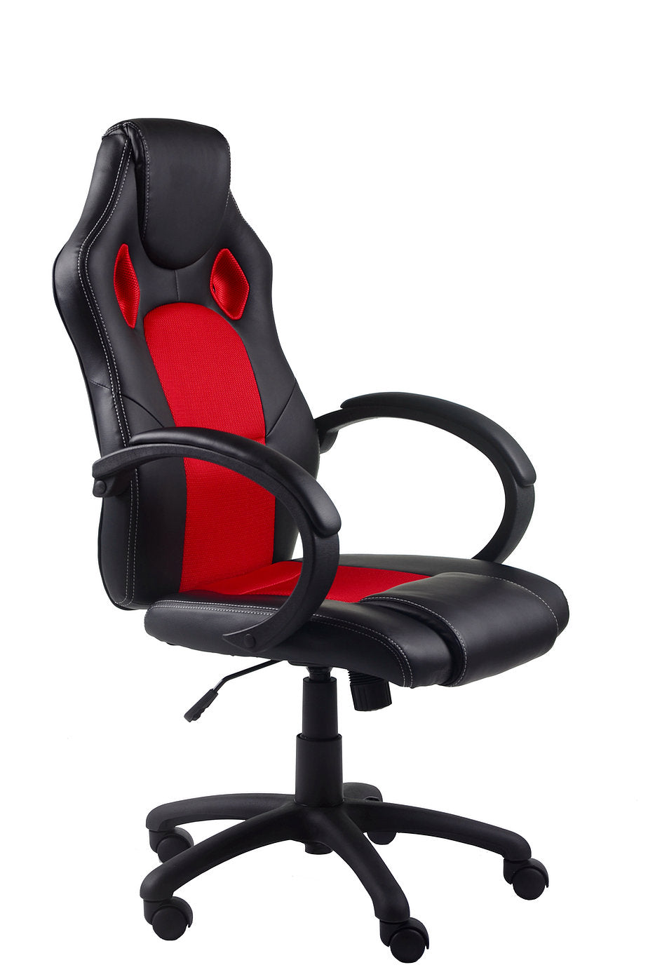 ( Discontinued ) Black and Red Office Chair - IF-7411