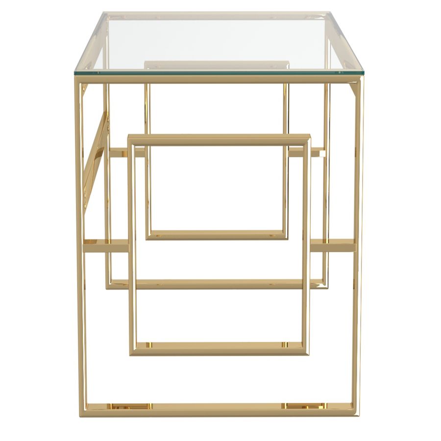 Eros Desk in Gold 801-482GL