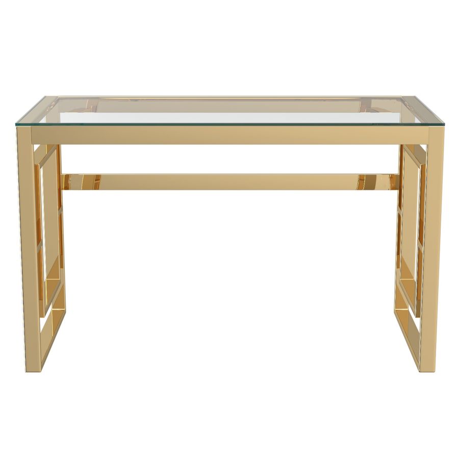 Eros Desk in Gold 801-482GL