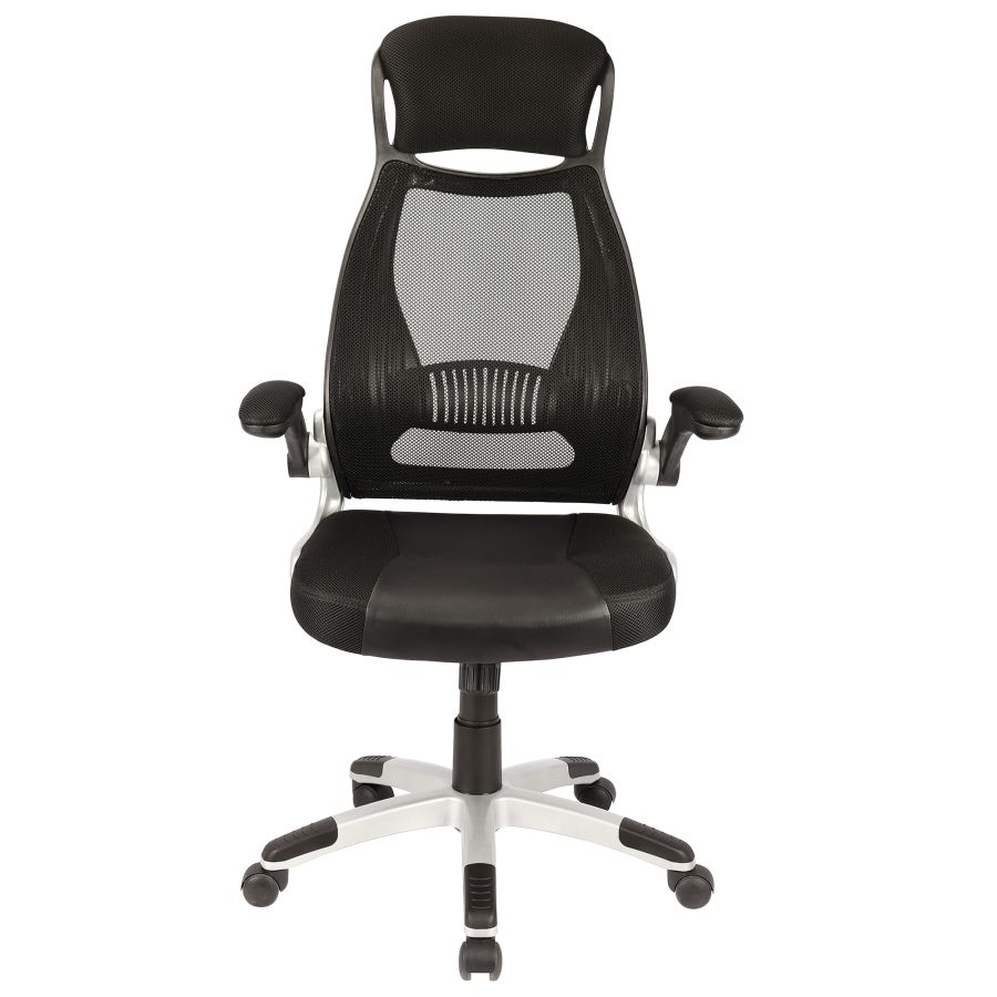 Figo Office Chair in Grey and Black 802-840BK