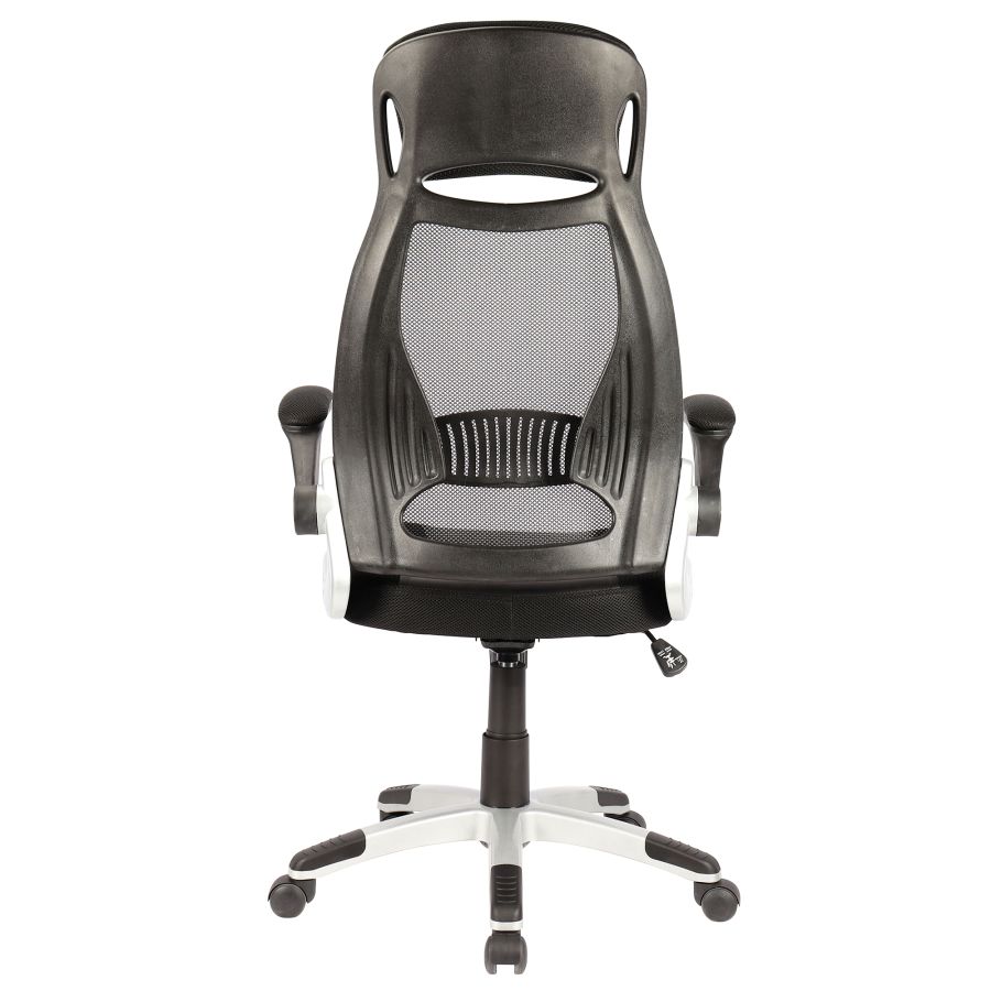 Figo Office Chair in Grey and Black 802-840BK