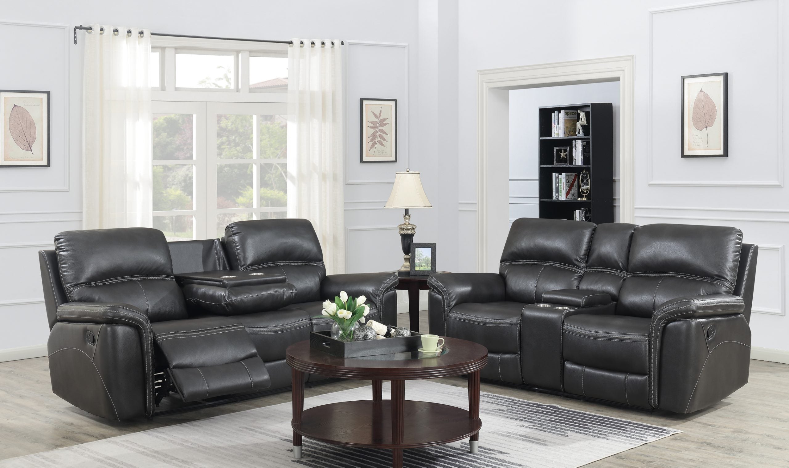 Lousiana Power Recliner Sofa Set 8299