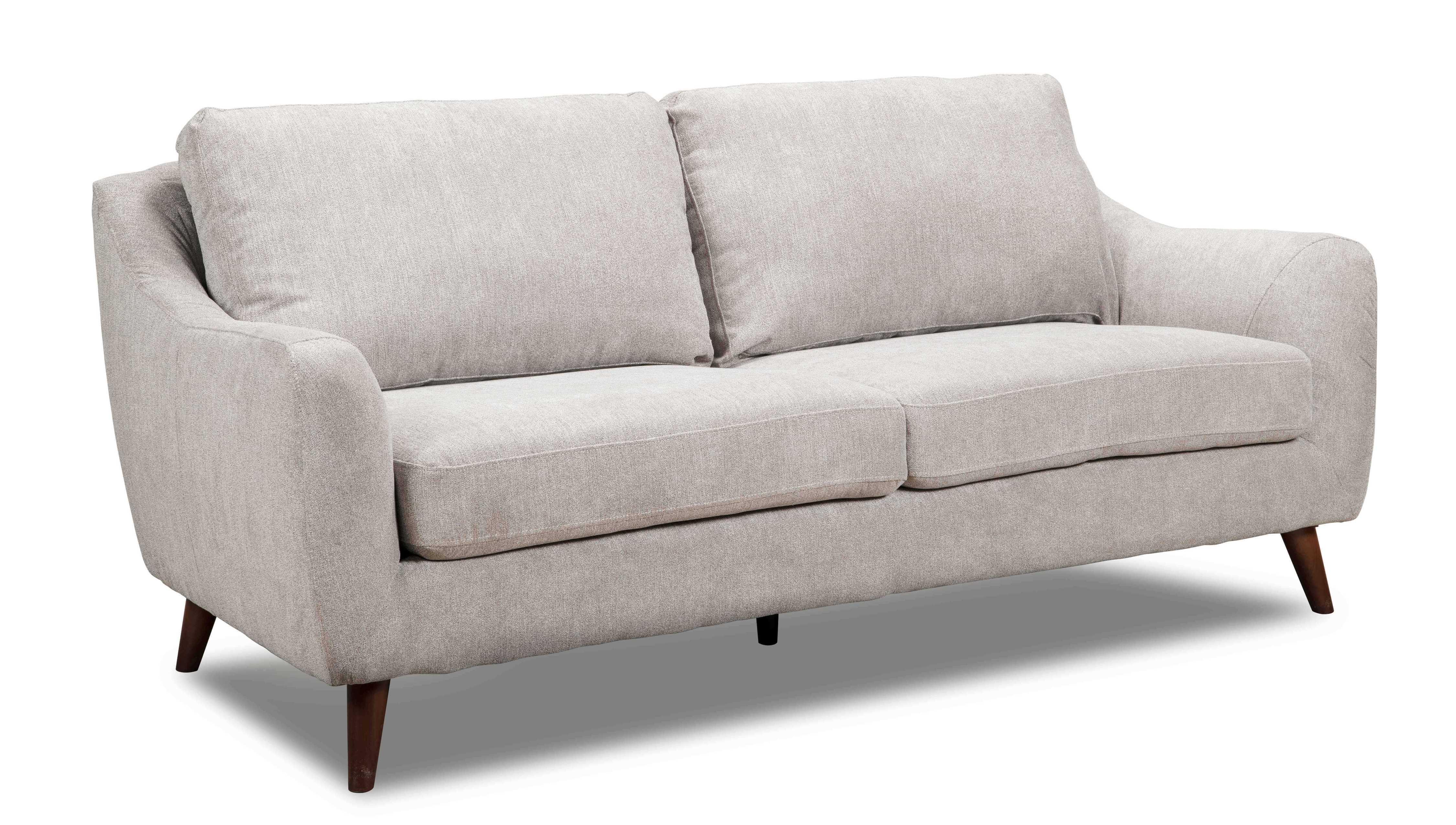 Kitchener Light Beige Fabric Sofa 9040