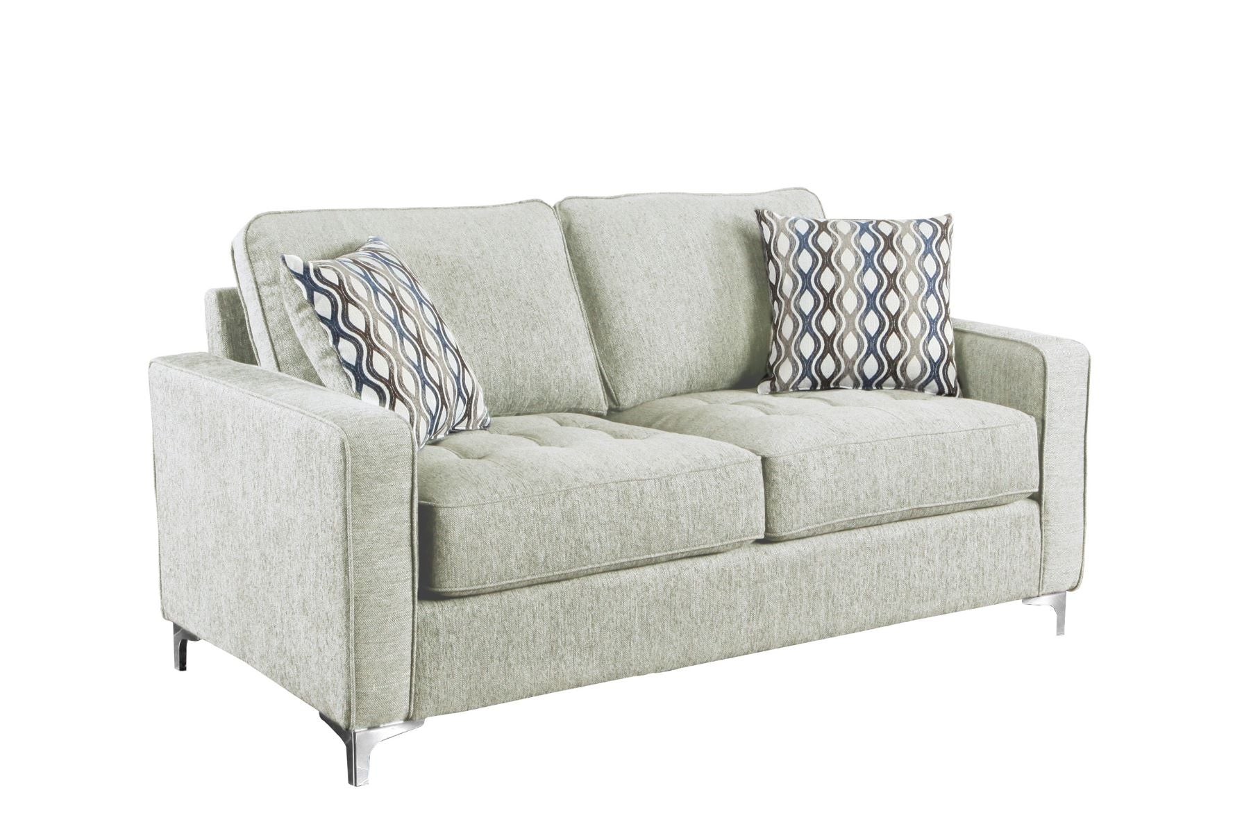 Hudson Sofa Set Platinum Grey 9049PLT