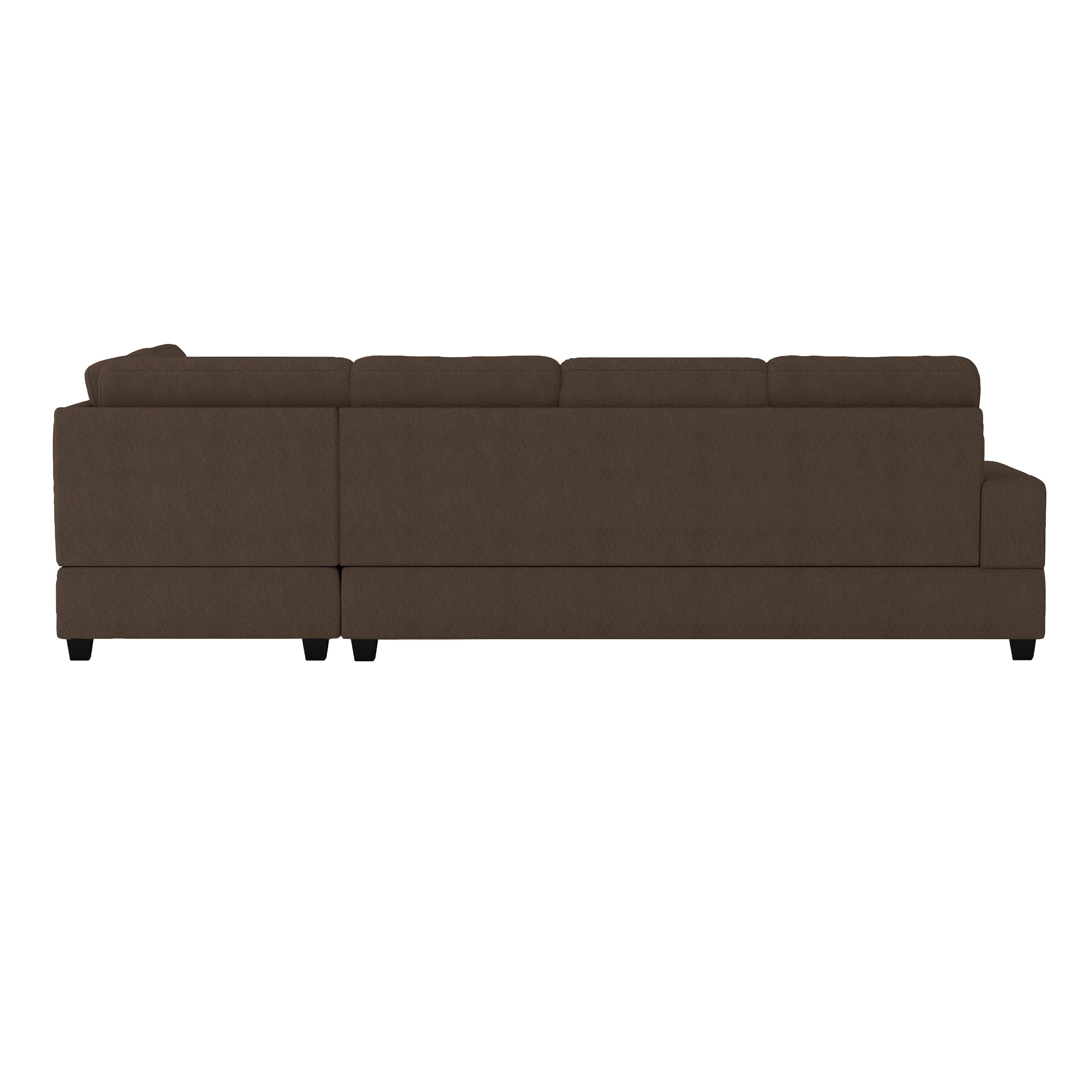 Maston Reversible Sectional Sofa Collection Chocolate 9507