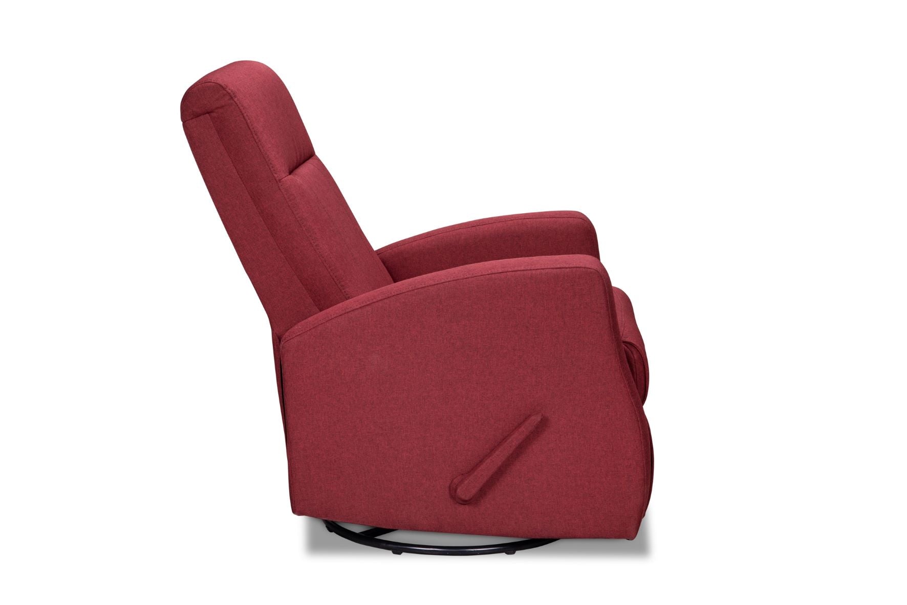 Swivel Glider Recliner Red 9807