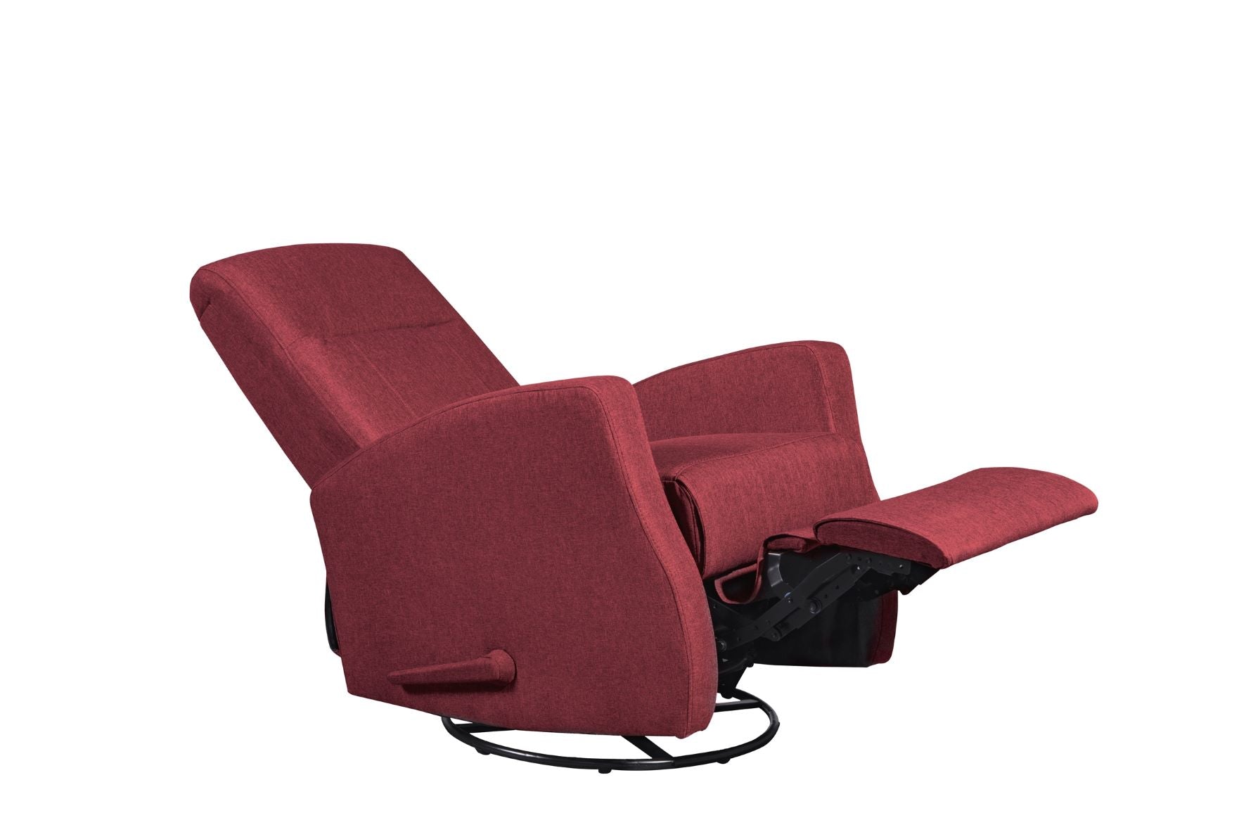 Swivel Glider Recliner Red 9807