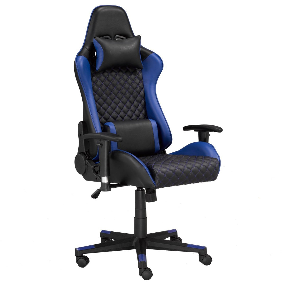 Office Chair Black/Blue 3801