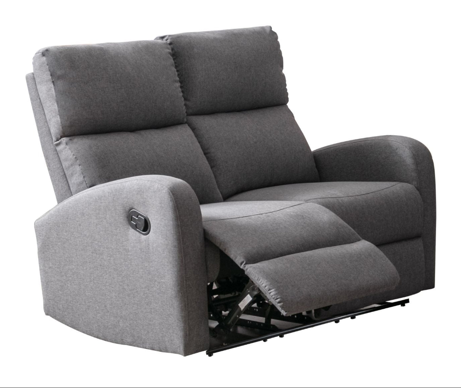 Ferdinand Grey Fabric Recliner Loveseat 99064