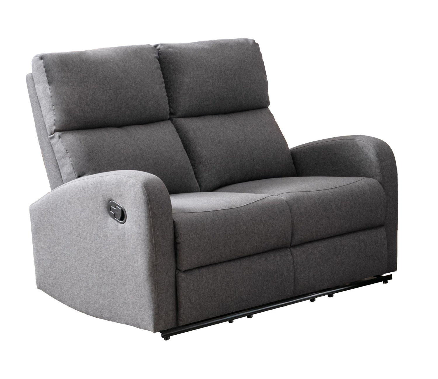 Ferdinand Grey Fabric Recliner Loveseat 99064