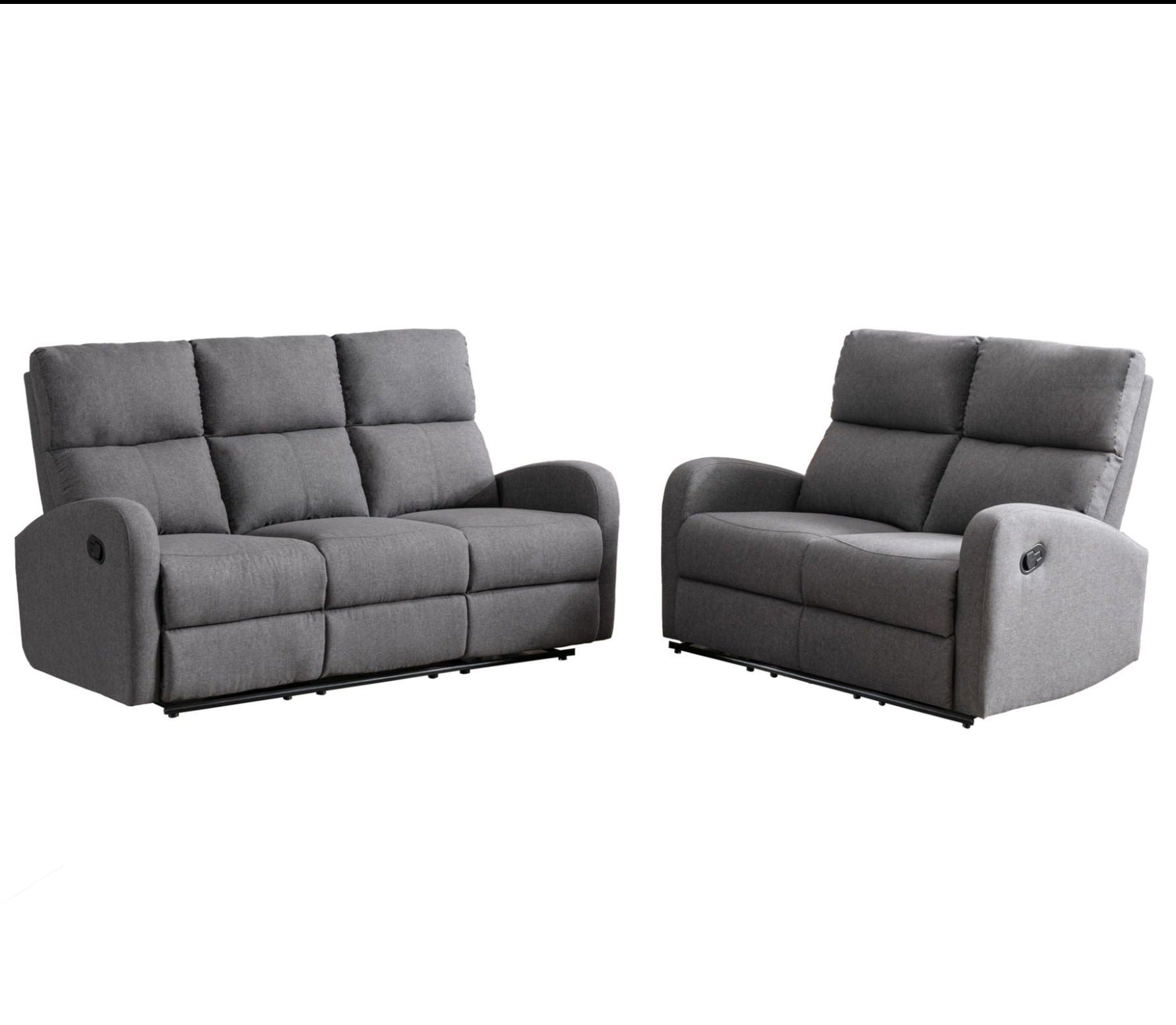 99064sgy recliner sofa 2pc set