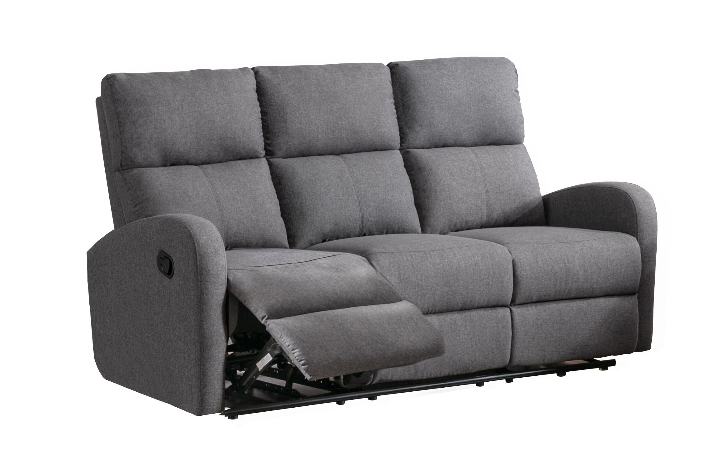 Ferdinand Grey Fabric Recliner Sofa Collection 99064
