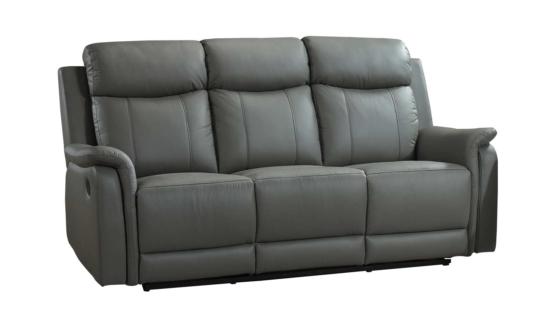 Cyrus Top Grain Leather Reclining Sofa Collection Grey 99840