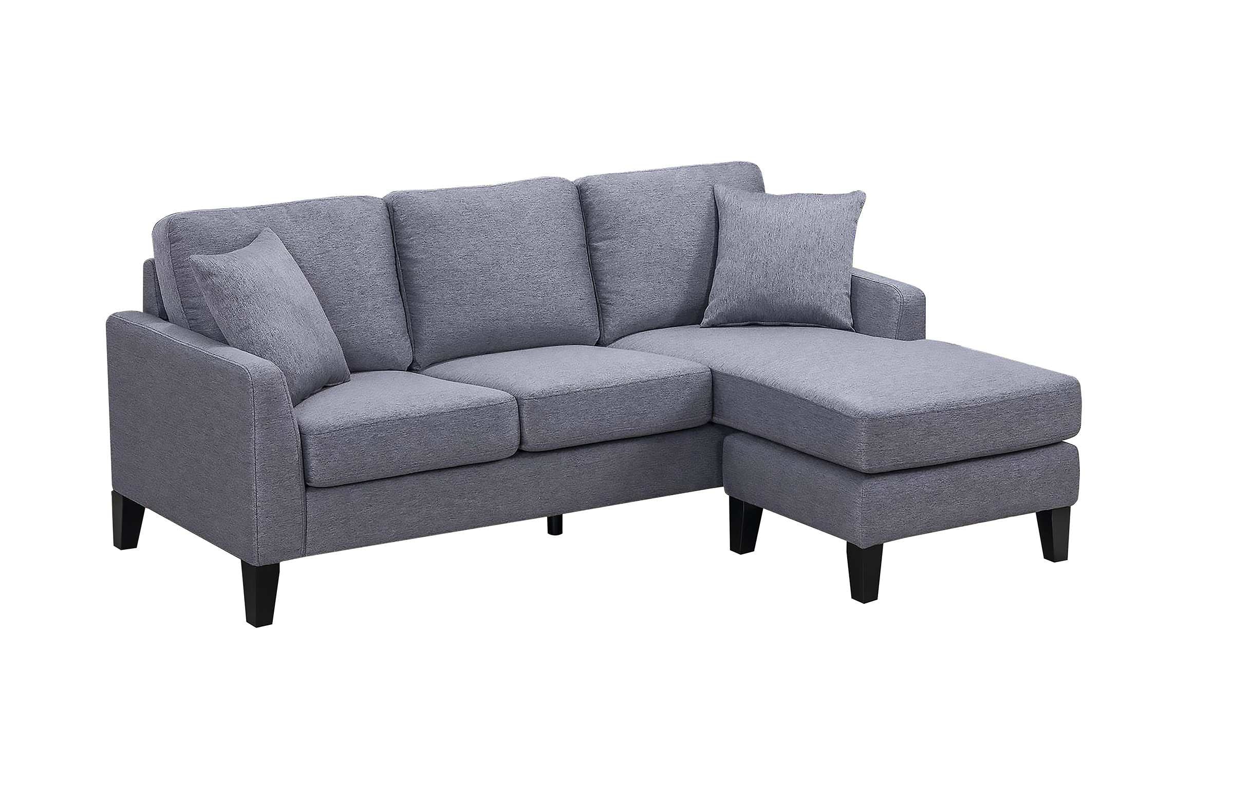 Douglas Reversible Sectional Sofa Grey 99912