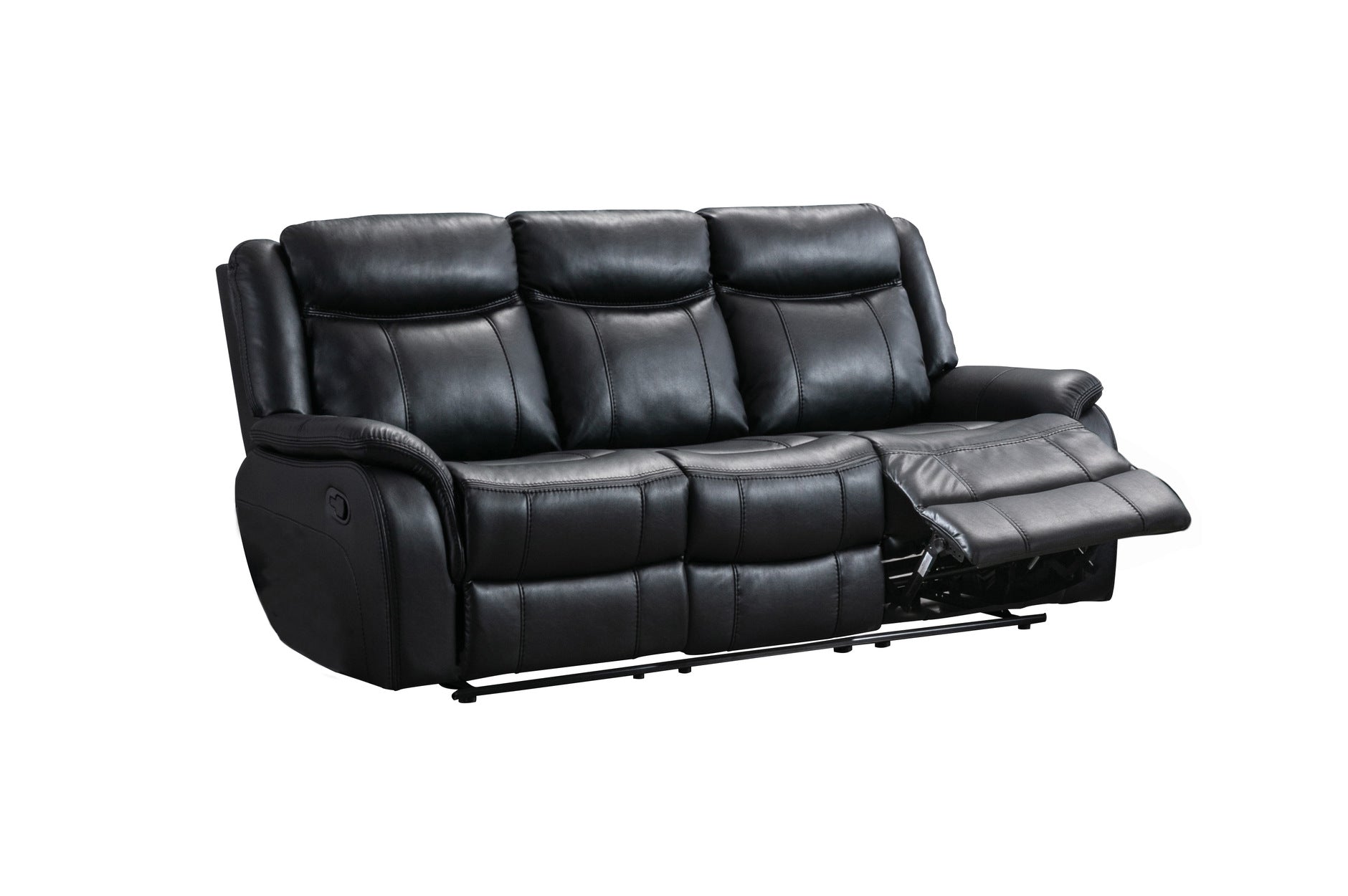 Black Recliner Sofa