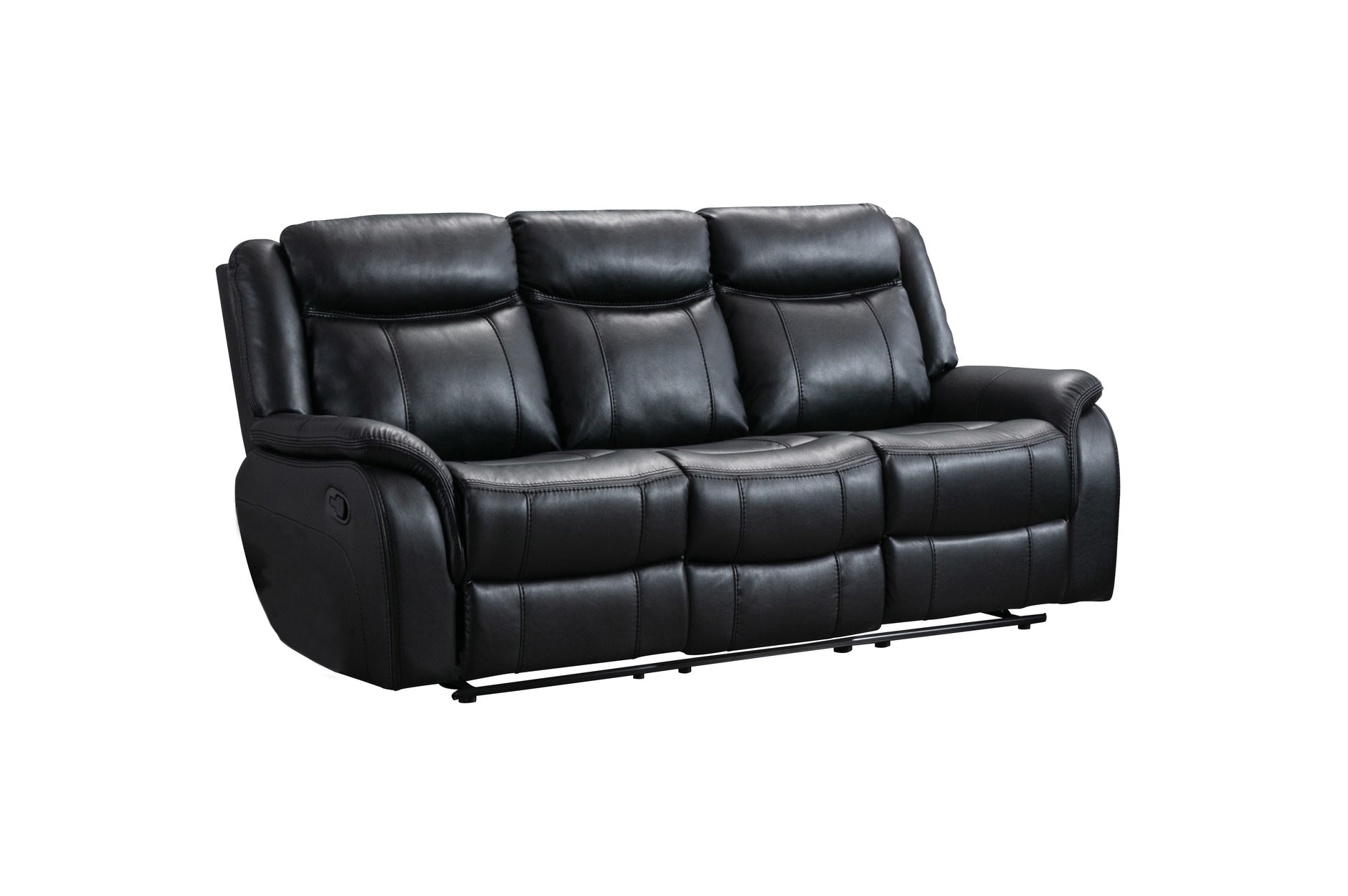 Black Recliner Sofa