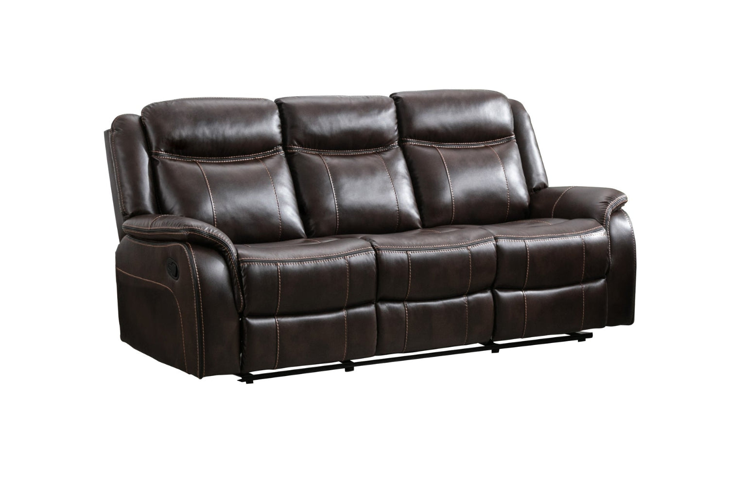Brown Recliner Sofa