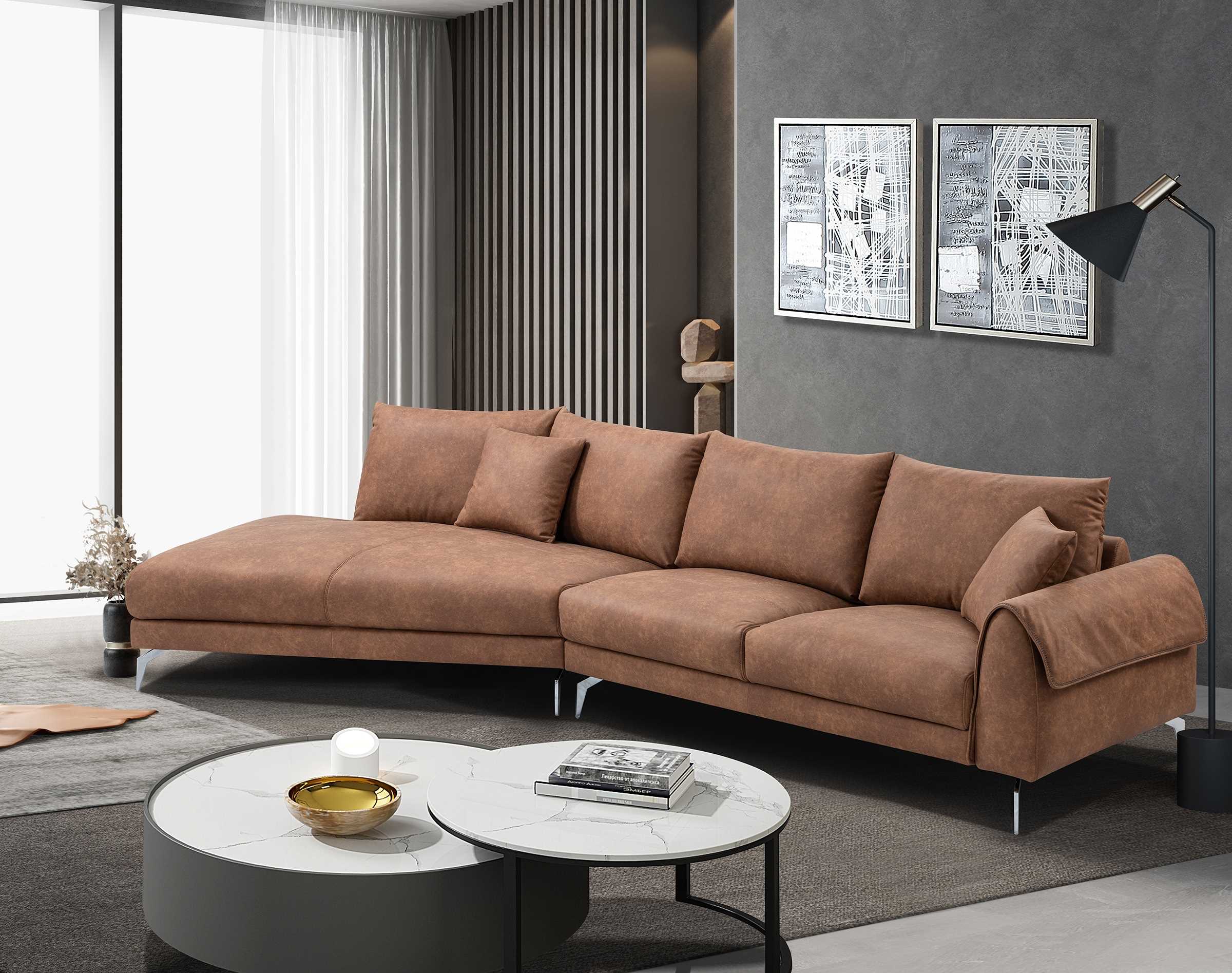 Citrine Sectional Sofa 99938