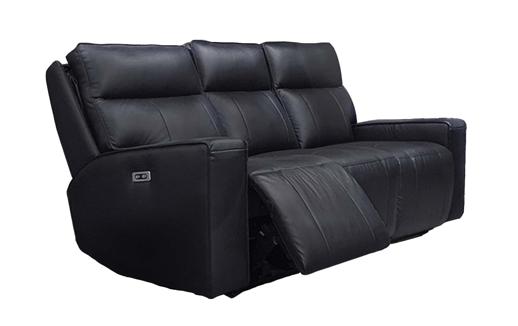 Chadwick Power Reclining Collection Top Grain Leather Black 99943