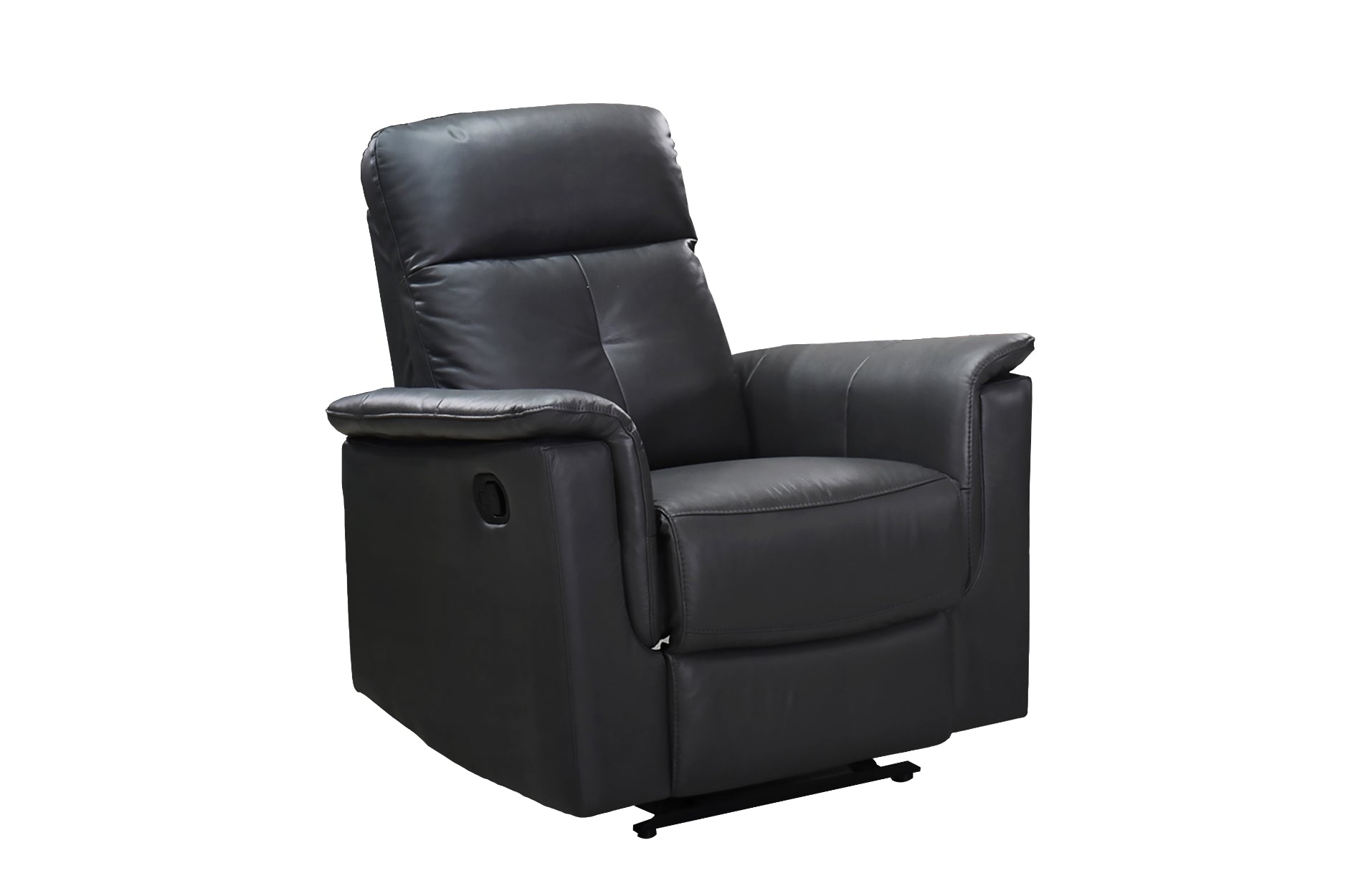 Dark Grey Top Grain Leather Ellesmere Reclining Sofa Collection 99944DGY