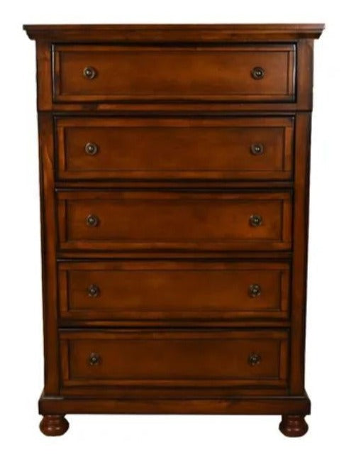 Baltimore 5 Drawer Chest Walnut 851