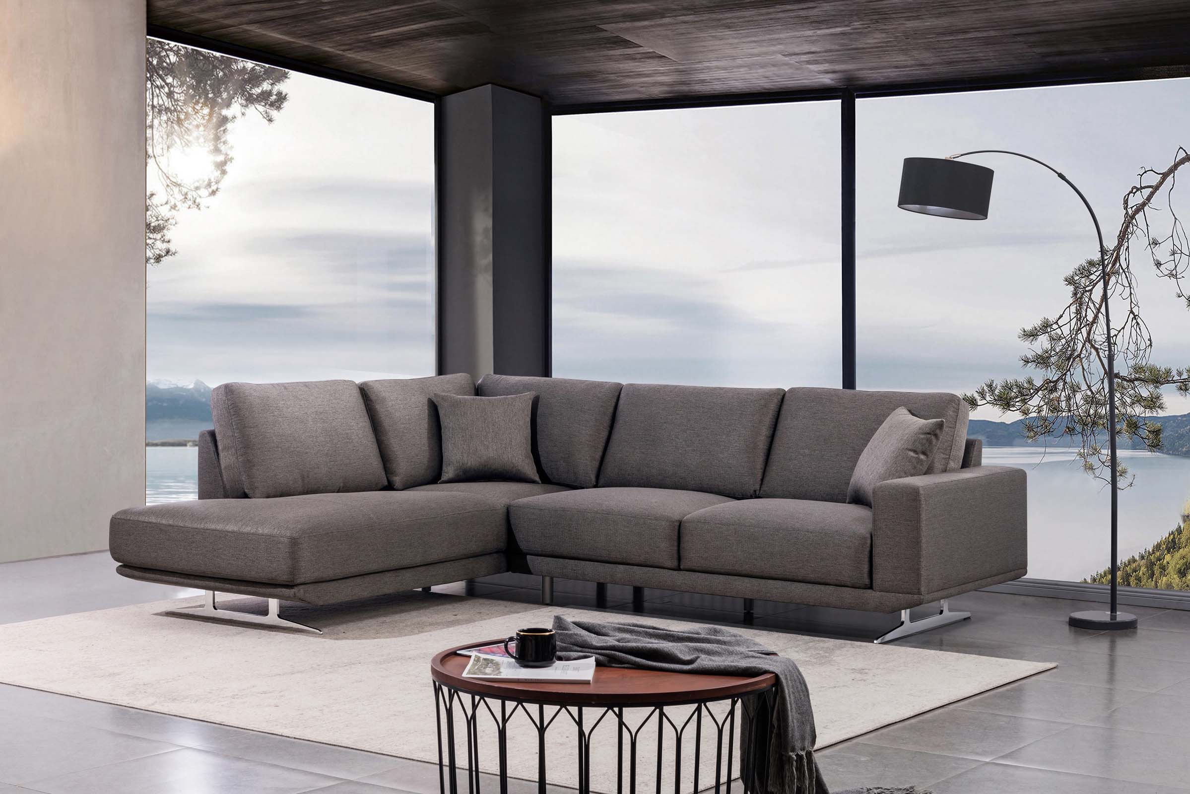 Bayport Sectional with Left Side Chaise 96223GYSSL