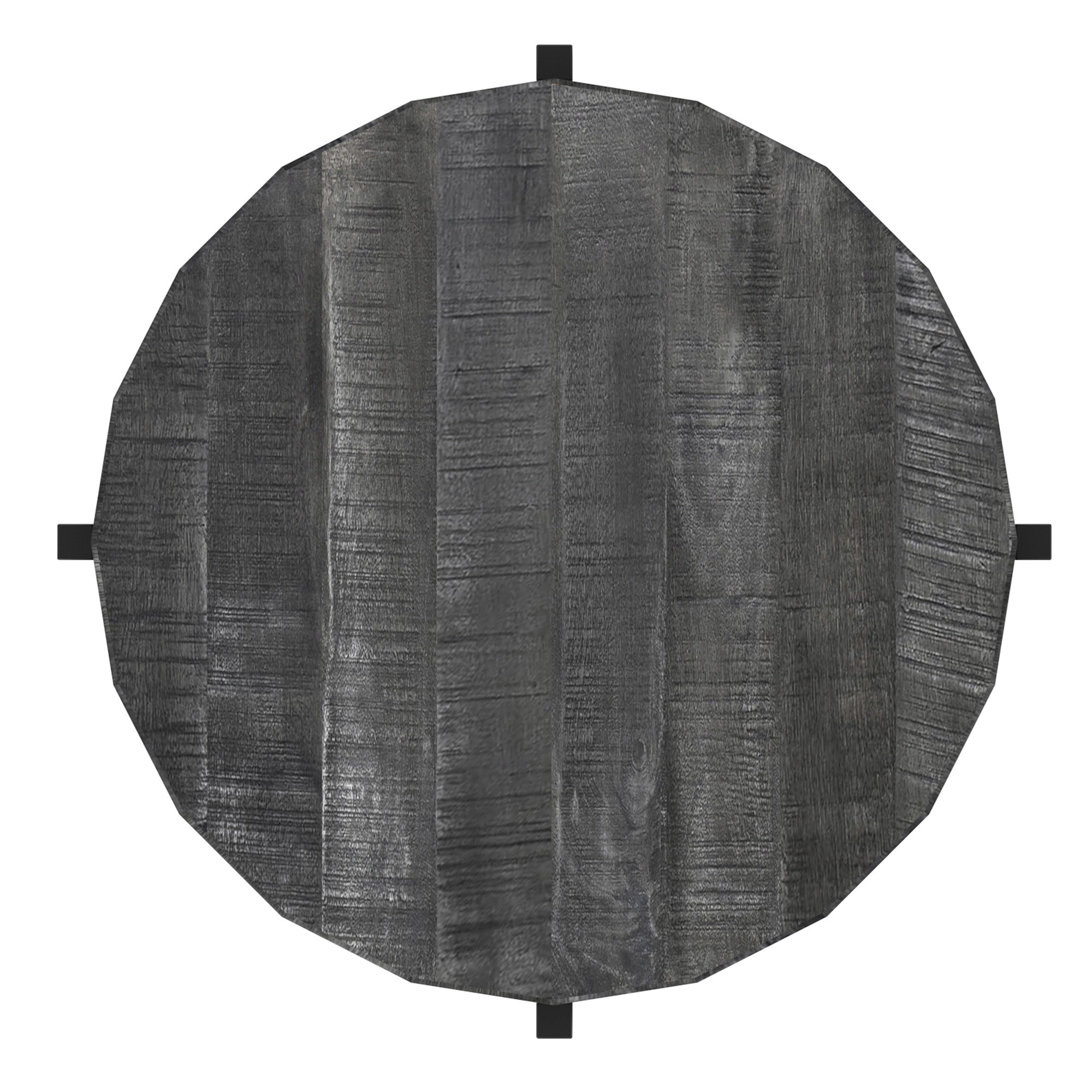 Blox Accent Table in Grey 501-528GY