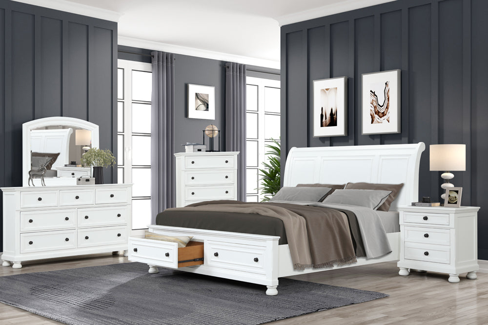 Charley Bedroom Collection - White