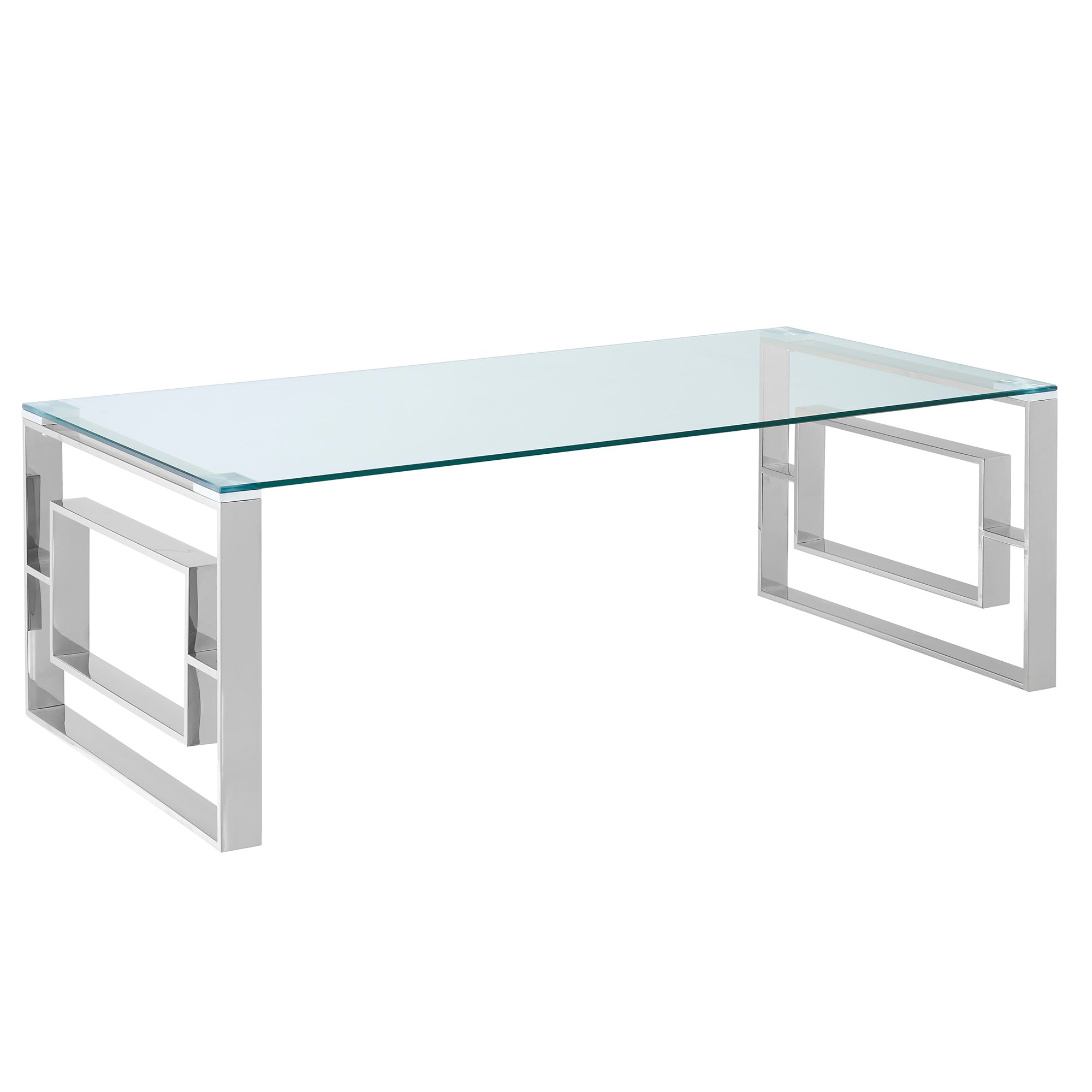 Eros Coffee Table in Silver 301-482CH