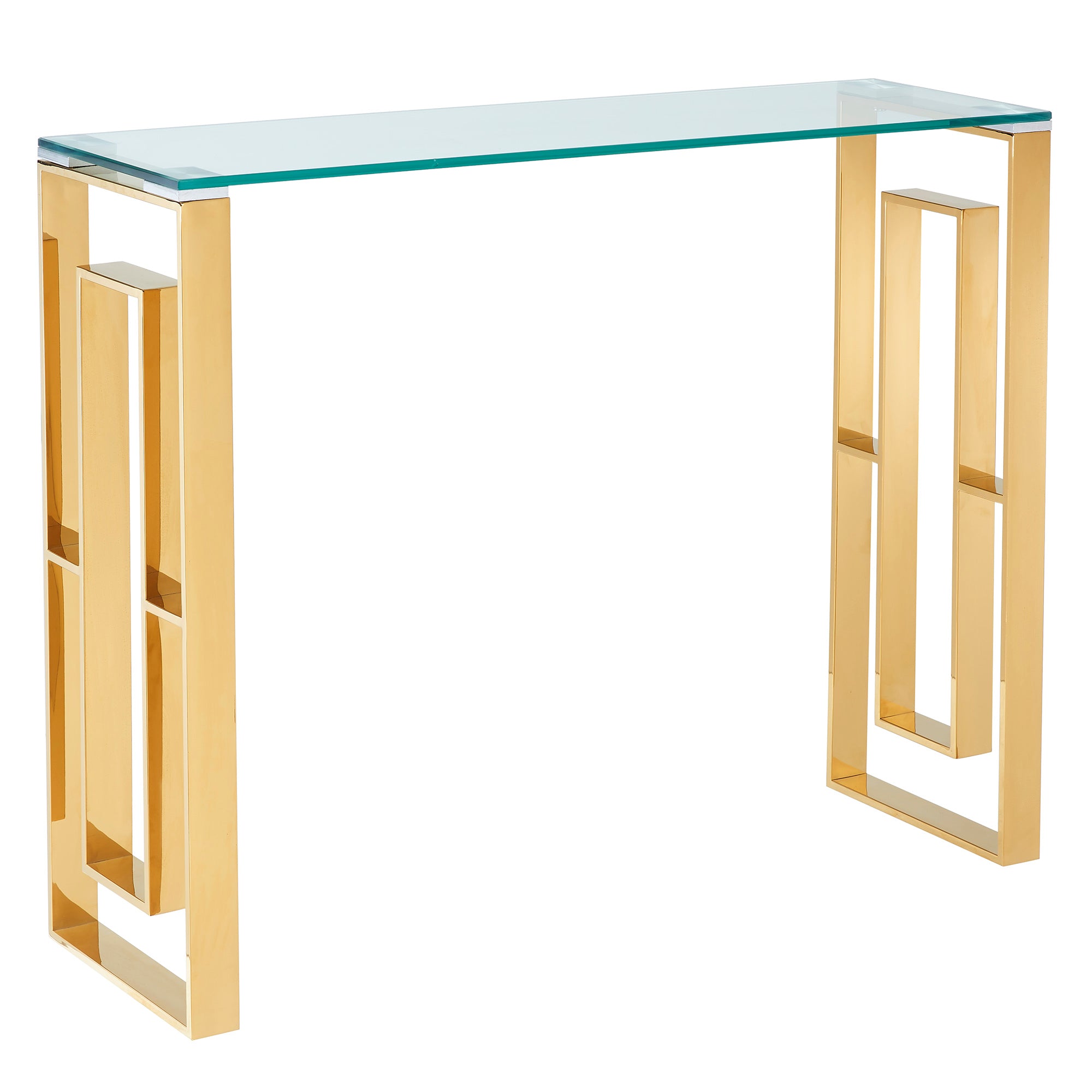 Eros Console/Desk in Gold  502-482GL
