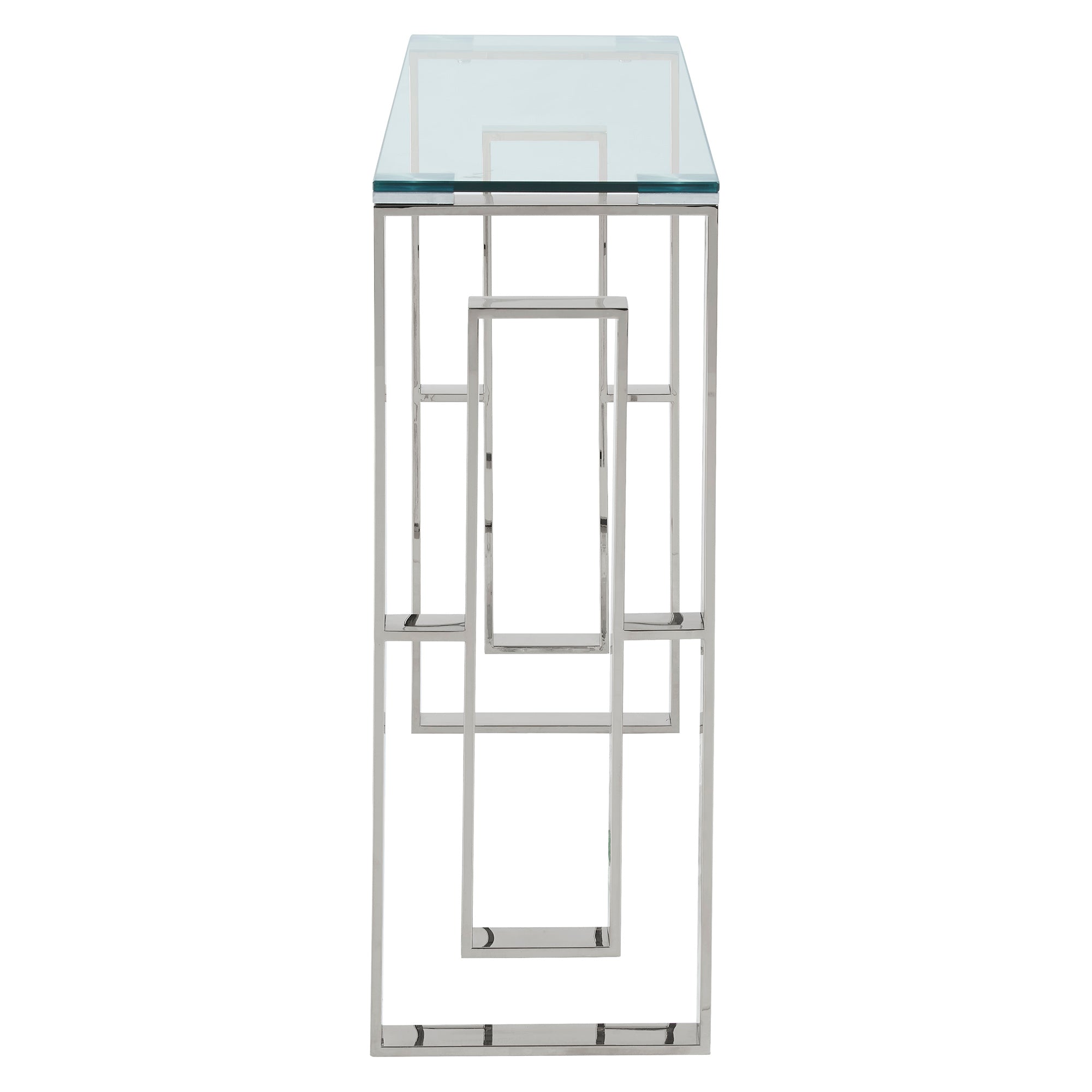 Eros Console/Desk in Silver 502-482CH