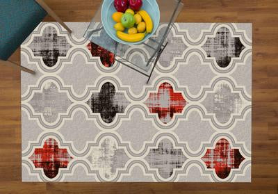 Mersin Ogee Patten Rug HS115 GR