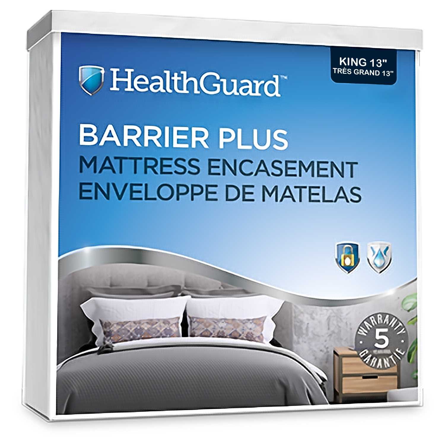 Health Guard Barrier Plus Mattress Encasement King