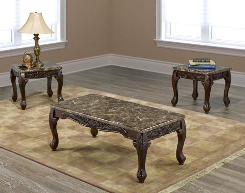 ( Discontinued ) 3 PC Coffee Table Set #2071