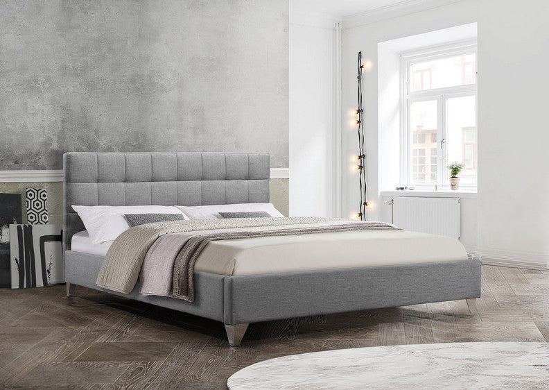 Grey Fabric Bed #5710