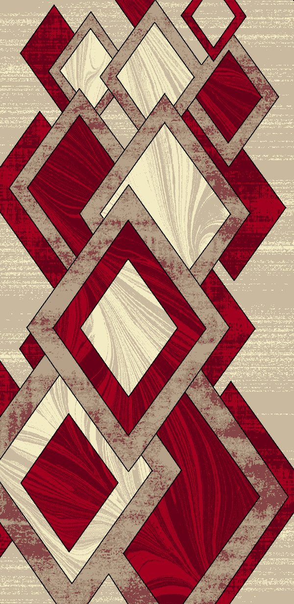 Ibiza Geometrical Patten Rug 5029CR