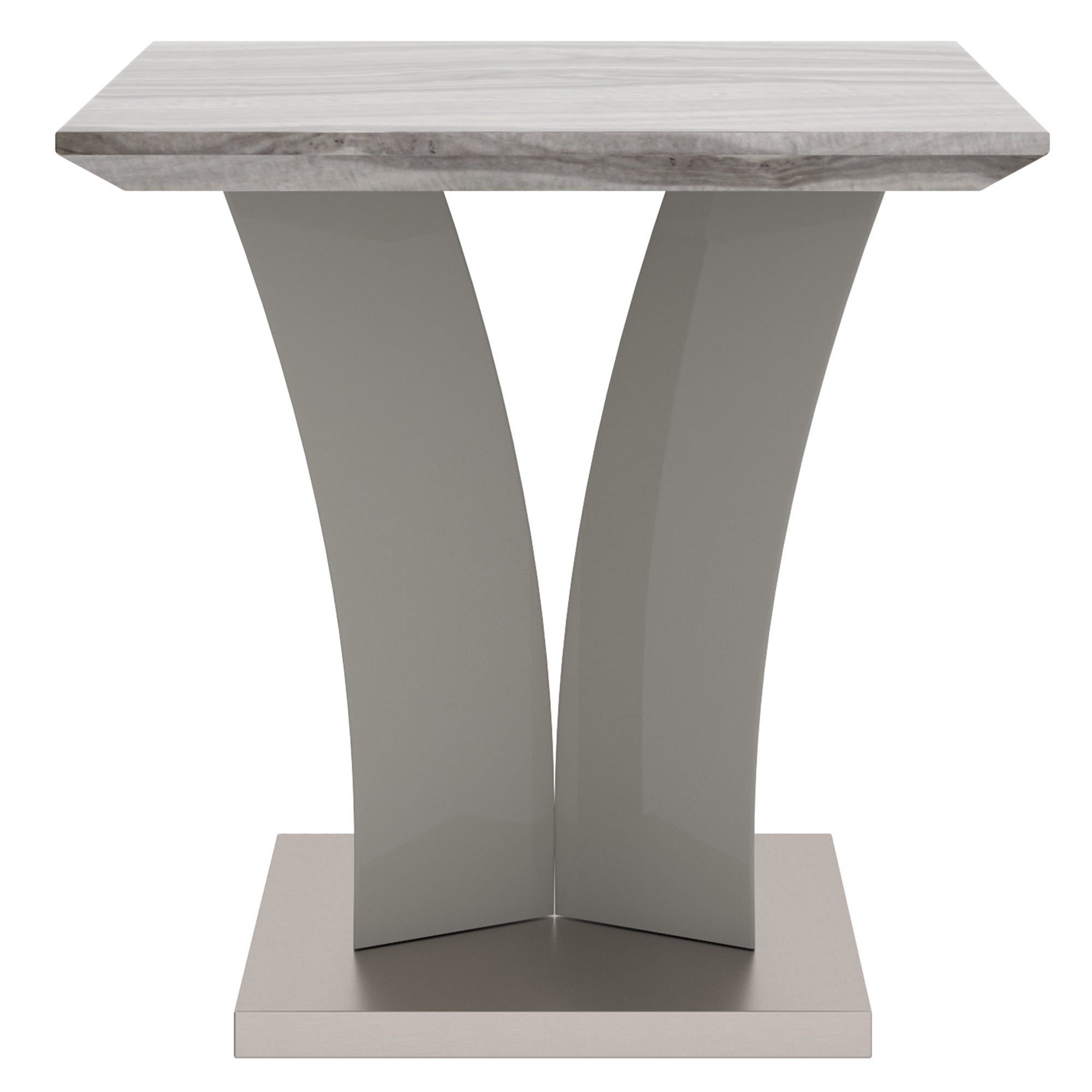 Napoli Accent Table in Light Grey 501-545GY