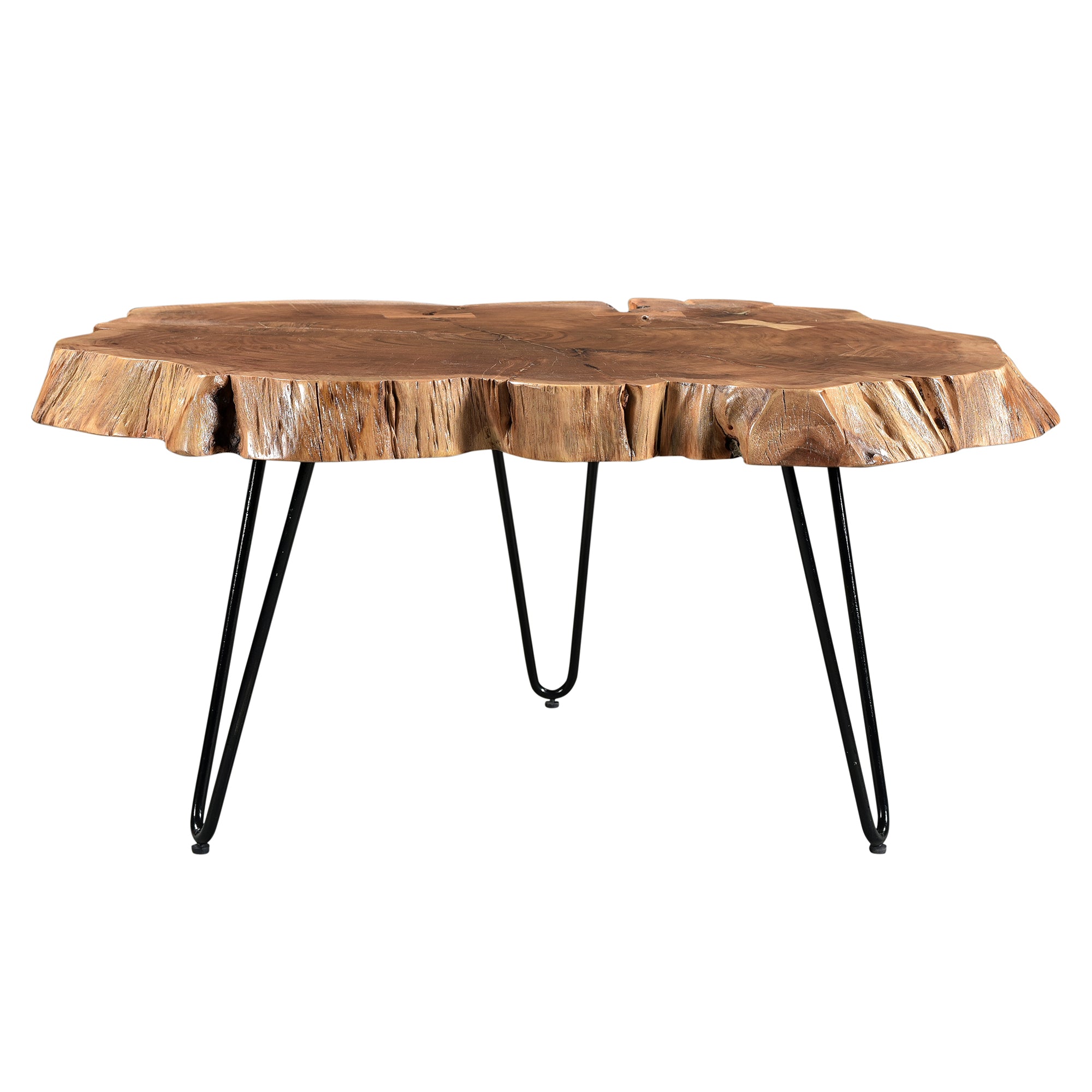 Nila Coffee Table in Natural and Black 301-329NAT