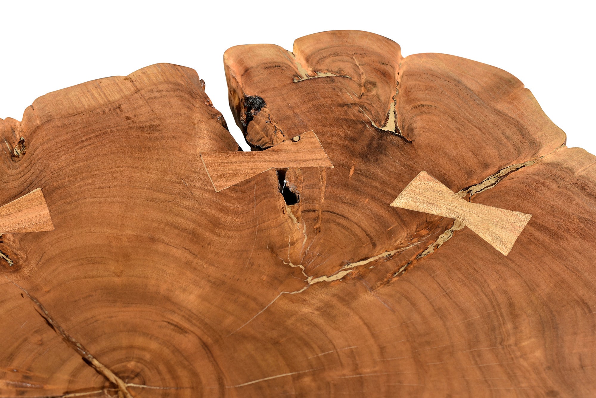 Nila Coffee Table in Natural and Black 301-329NAT