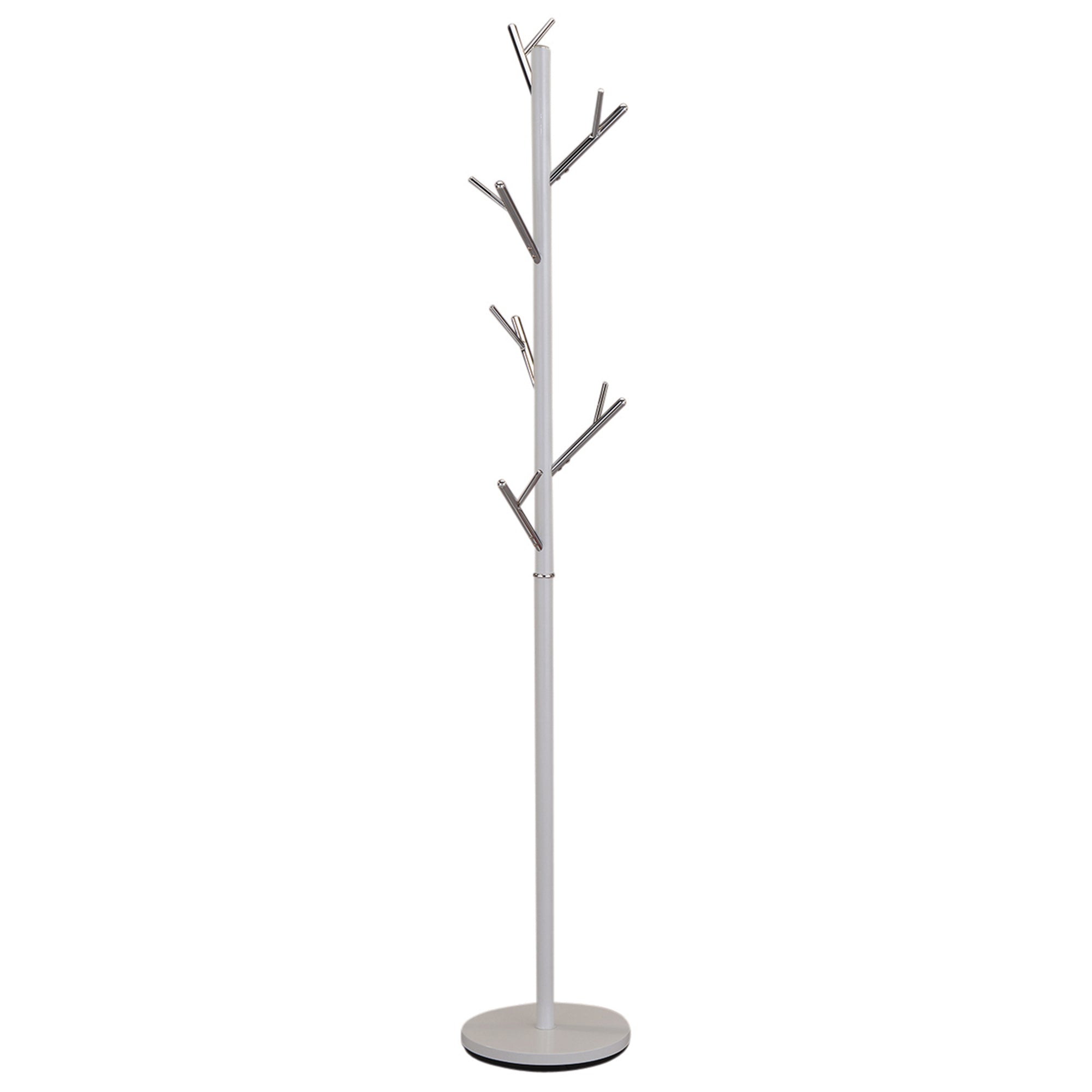 Orin Coat Rack in White 552-838WT