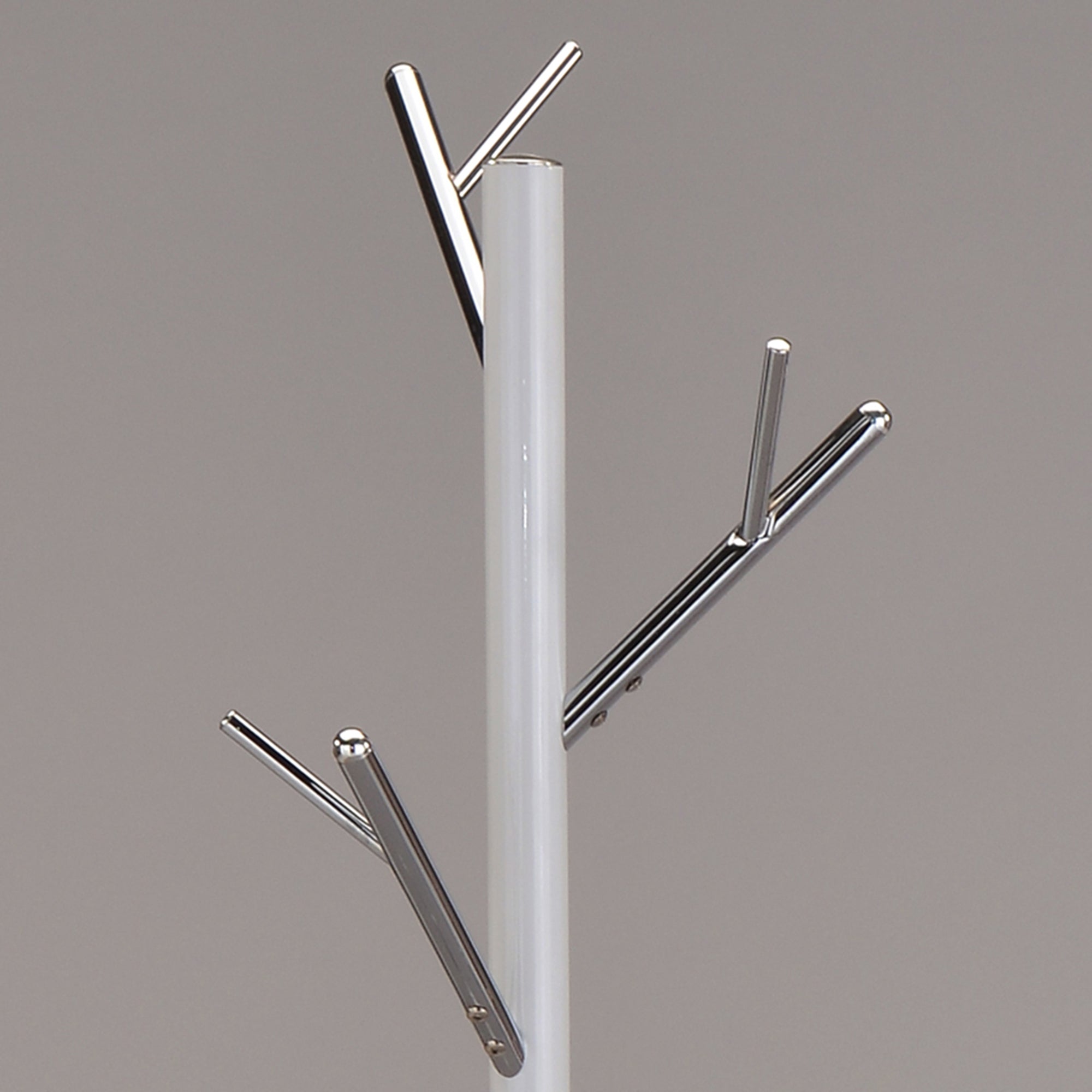 Orin Coat Rack in White 552-838WT