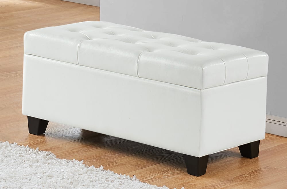 Storage Bench White T 826-WH