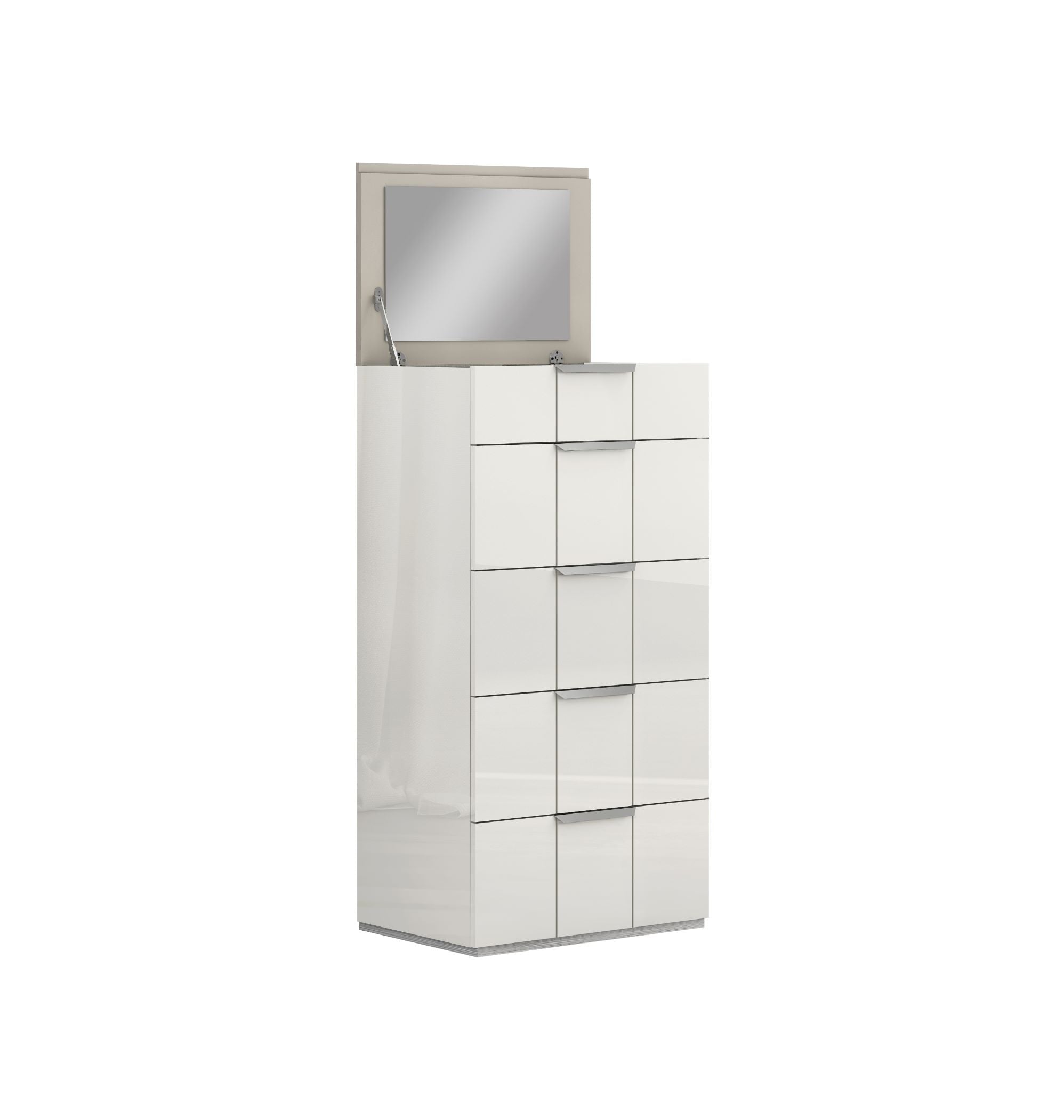 Harvey White Lacquer Chest SB114