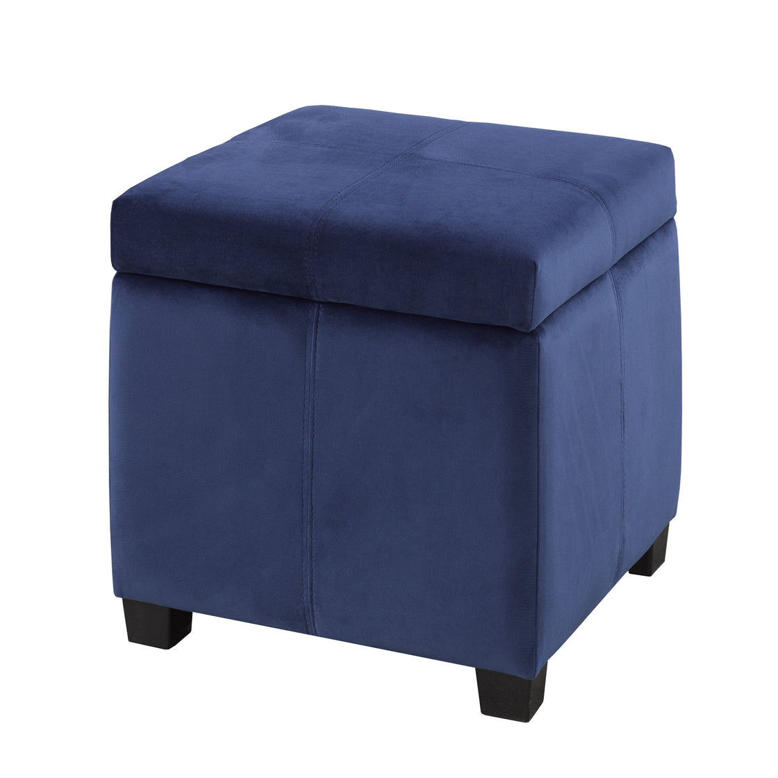 Navy Blue Storage Ottoman - 2012XS NY