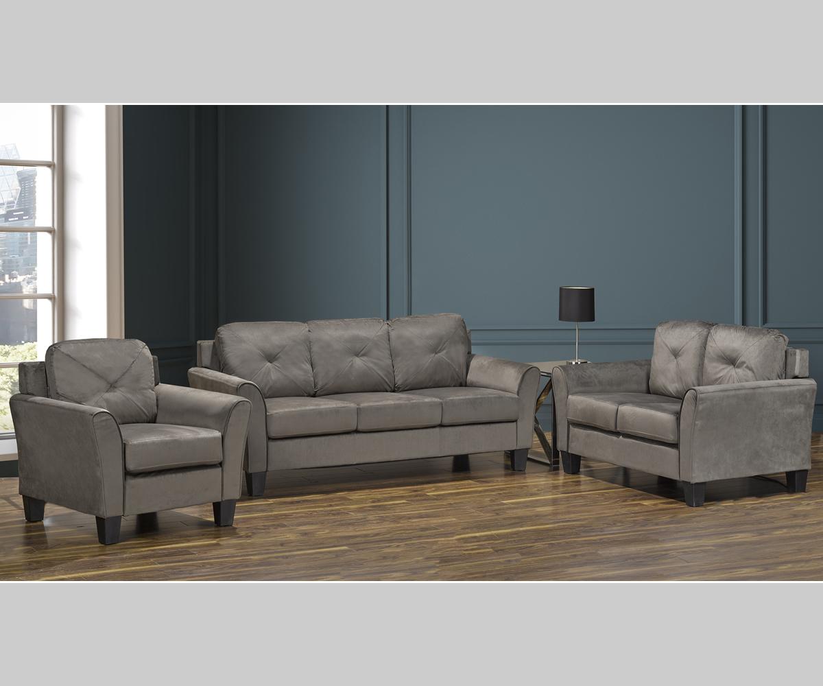 Samara Sofa Collection Grey F9091